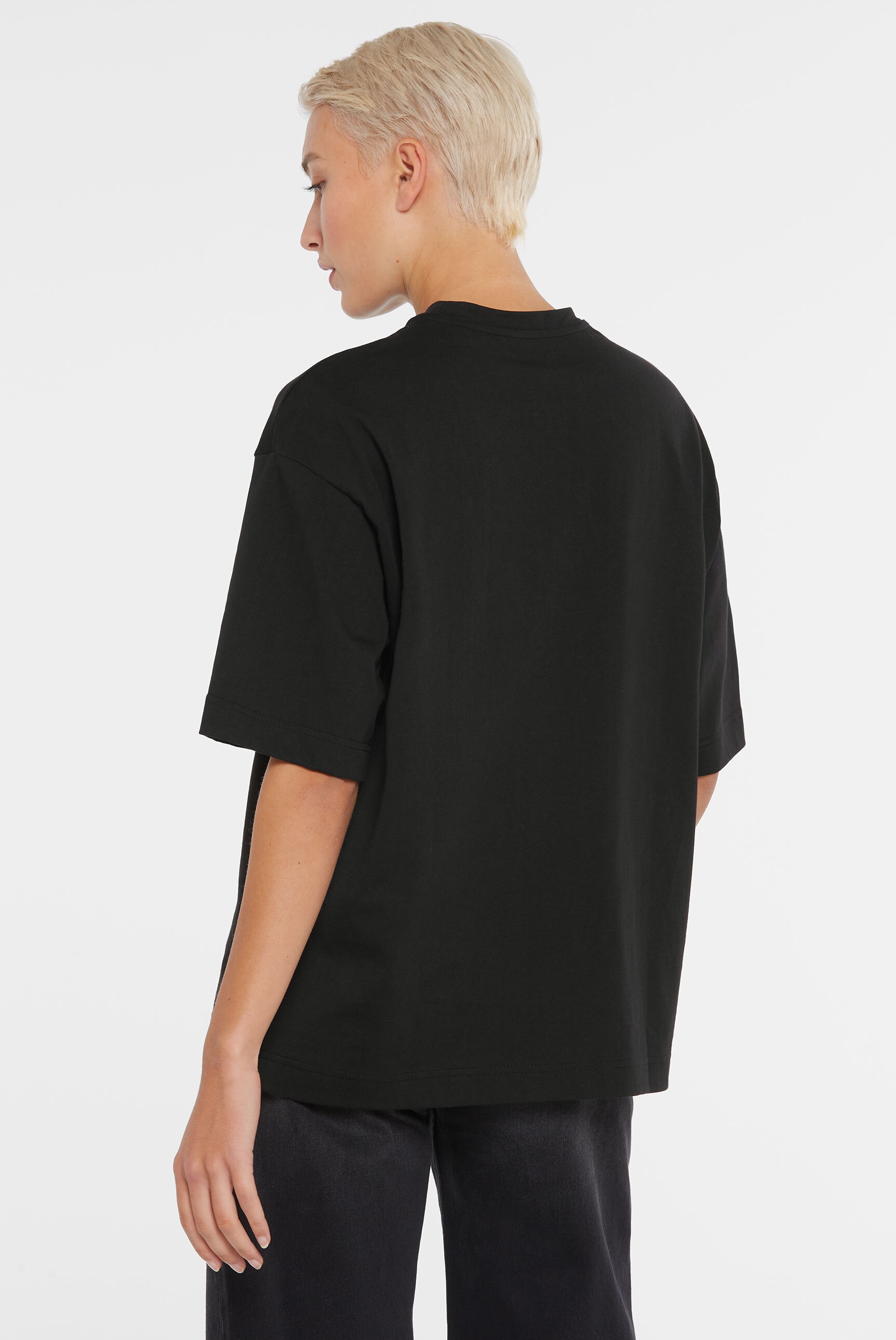 SENSES.THE LABEL Rundhalsshirt, aus Baumwolle