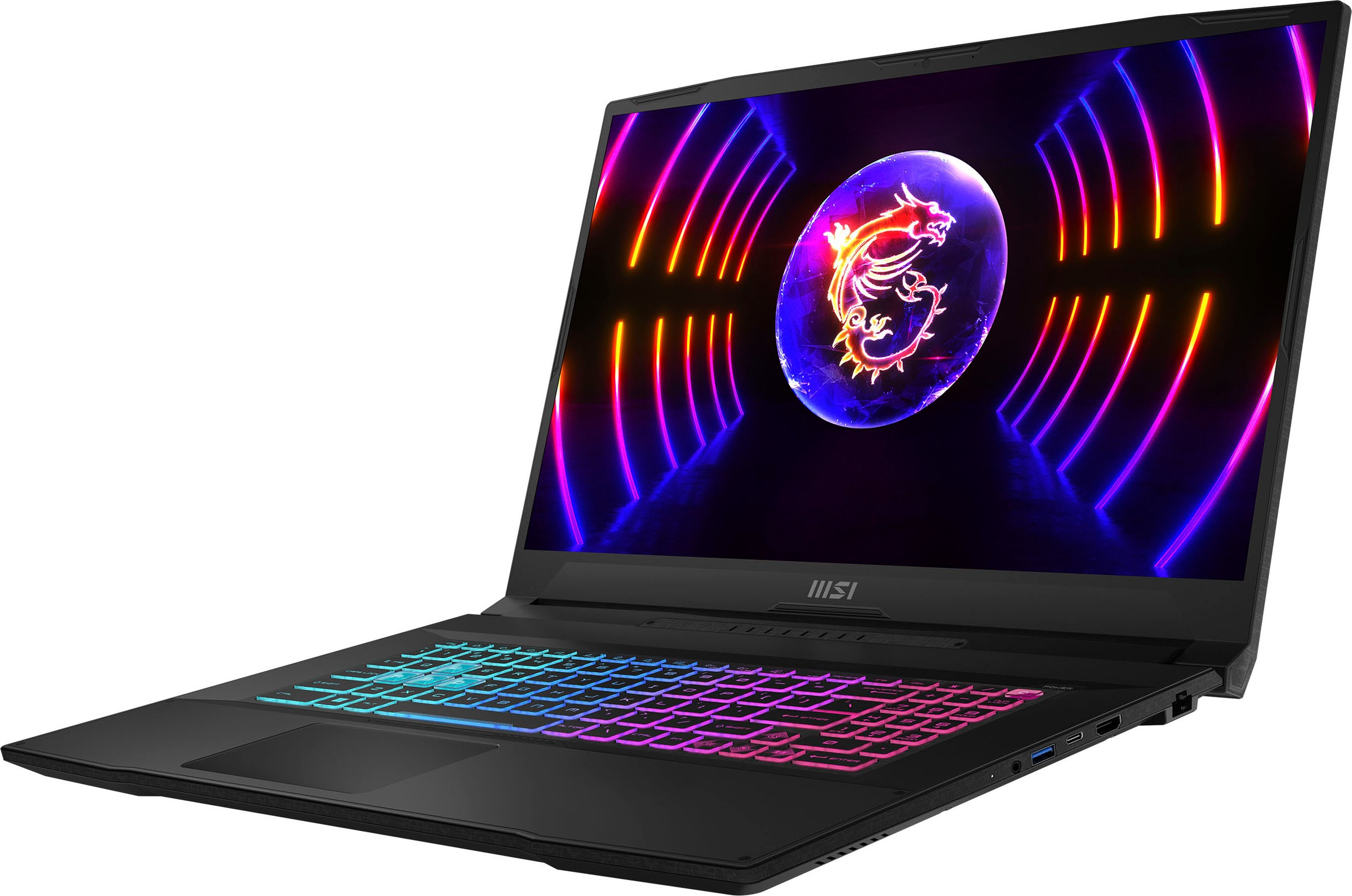 MSI Gaming-Notebook »Katana 17" Laptop, Full HD Display, 16 GB RAM, Windows 11 Home,«, 43,9 cm, / 17,3 Zoll, Intel, Core i5, GeForce RTX 4050, 1000 GB SSD, B12VEK-407