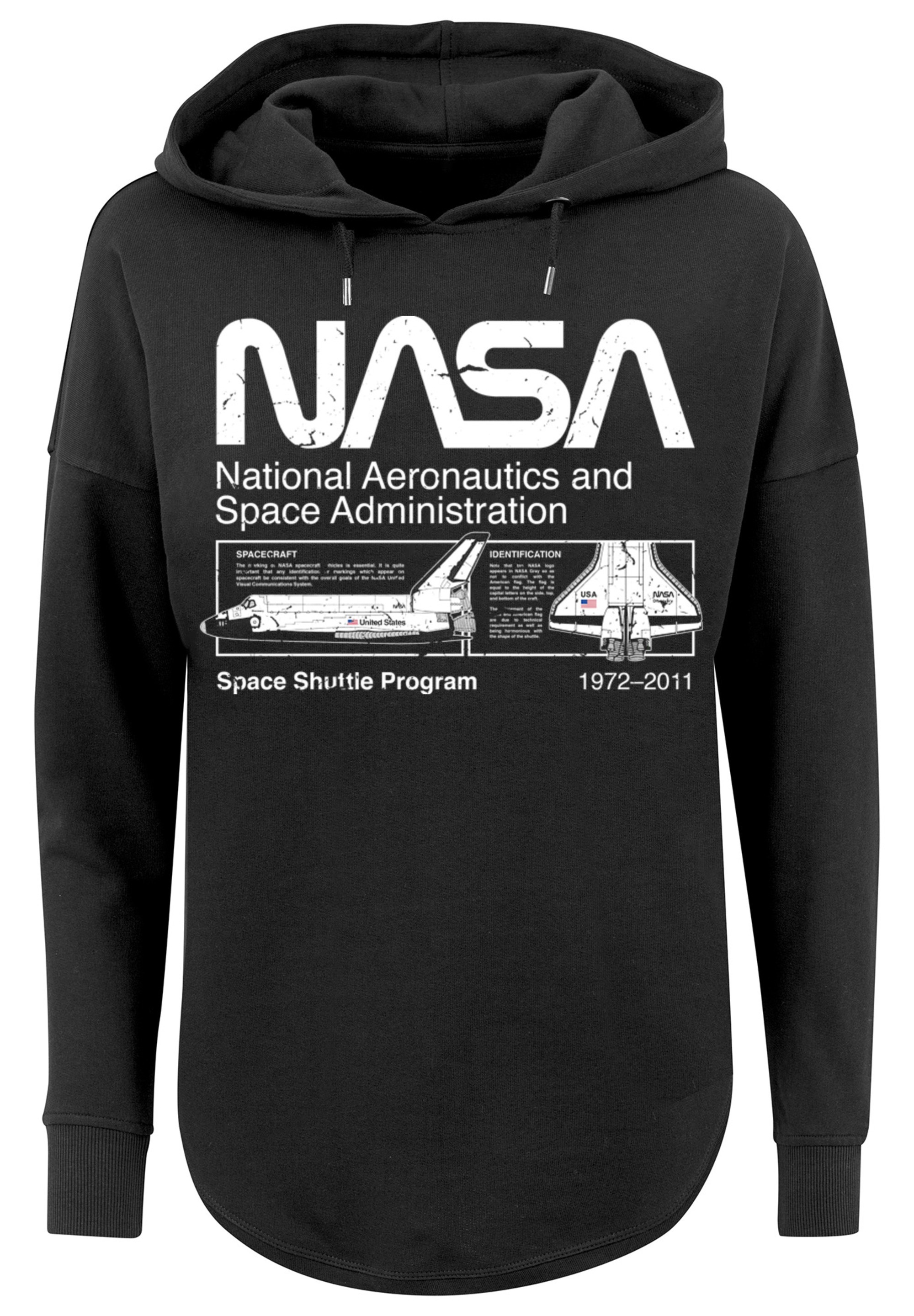 F4NT4STIC Kapuzenpullover "NASA Classic Space Shuttle", Print günstig online kaufen