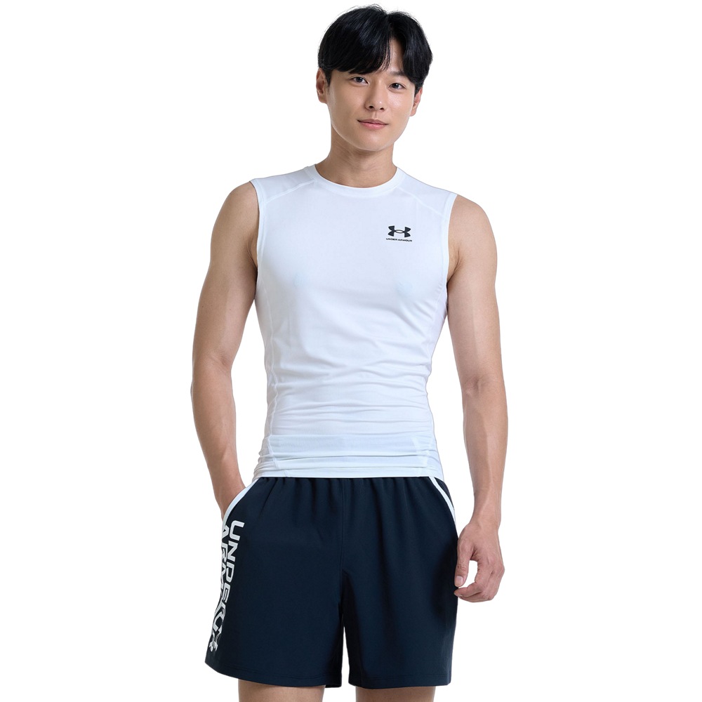 Under Armour Trainingstop "UA HG ARMOUR COMP SL" 1 Stk. mit Rundhalsausschn günstig online kaufen