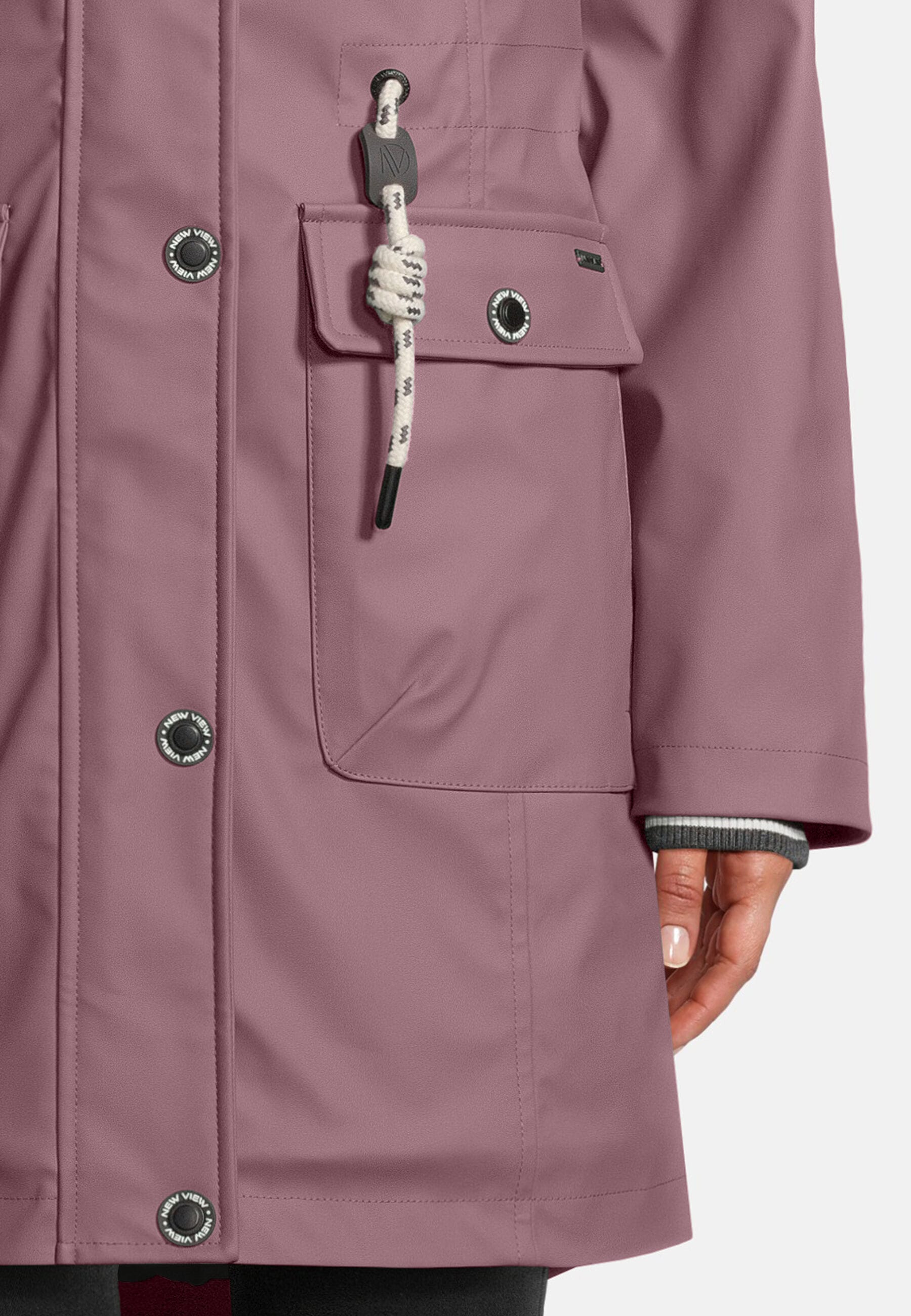New View Regenjacke »Lillie« mit Kapuze mit weitenregulierbarer Kapuze