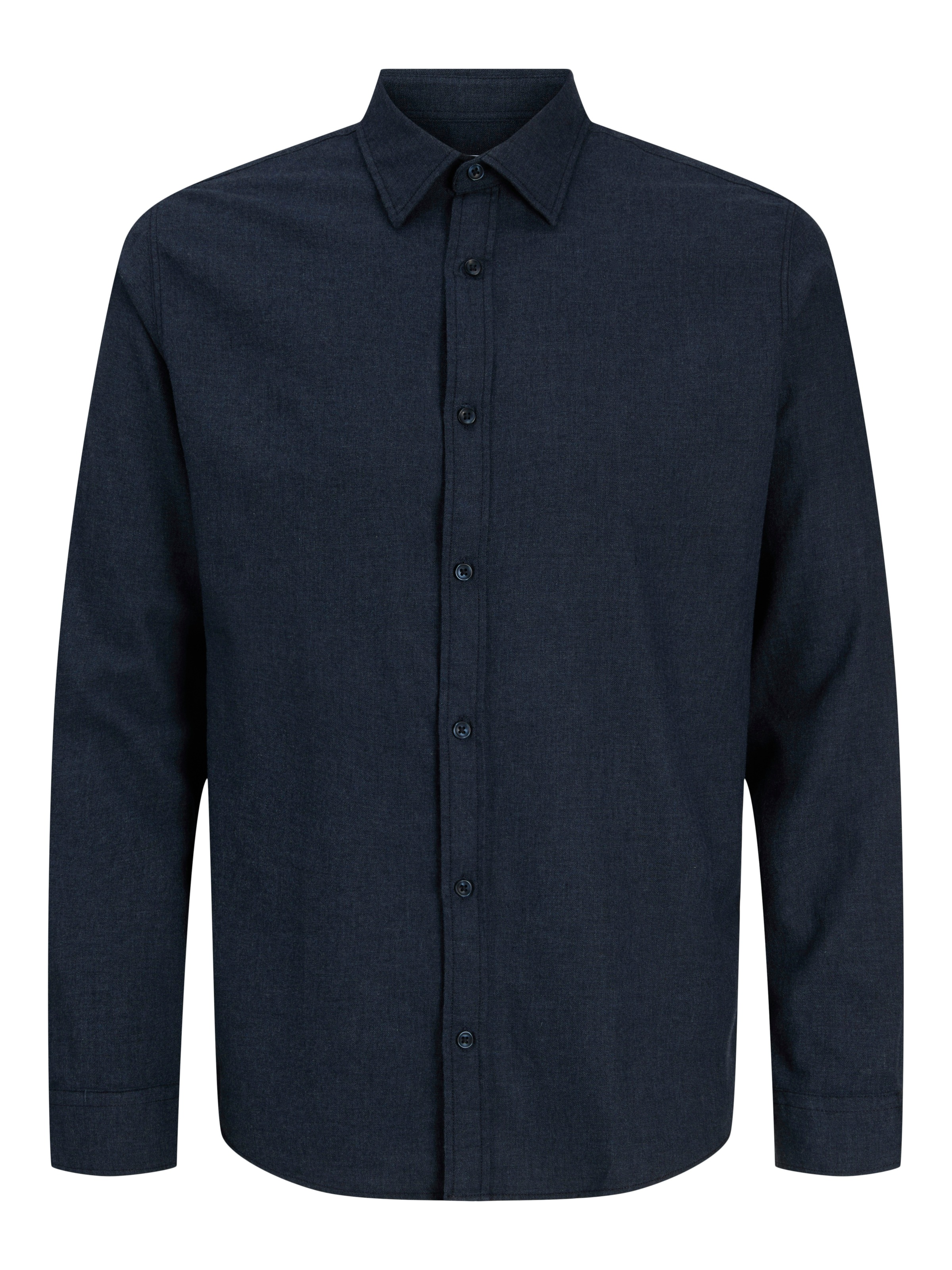 Jack & Jones Junior Langarmhemd »JJEFIELD MELANGE SHIRT LS JNR« Baumwolle, regular fit