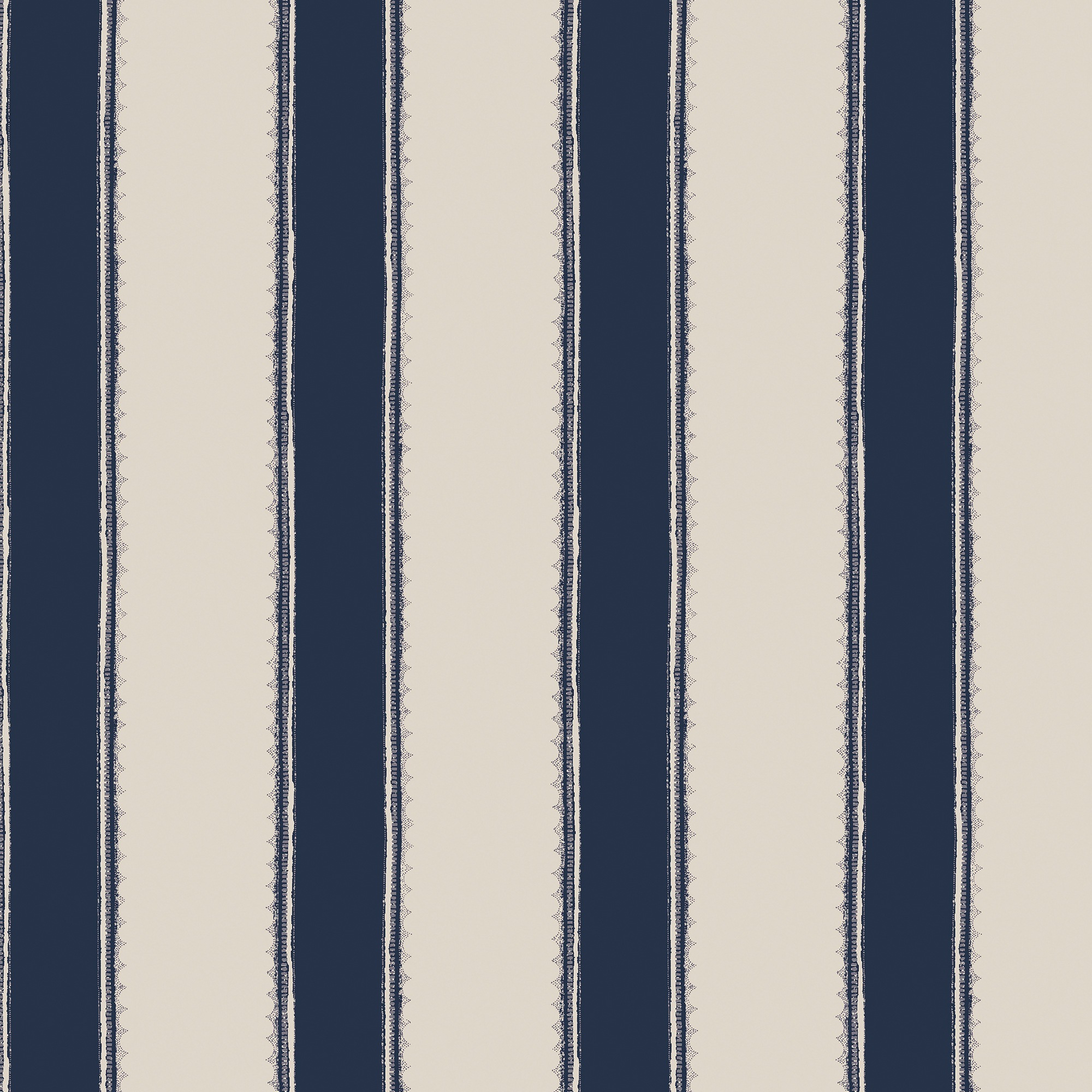 LAURA ASHLEY Vliestapete »Denwick Streifen Midnight Seaspray«, gestreift, 10mx52cm (ca. 5m2)