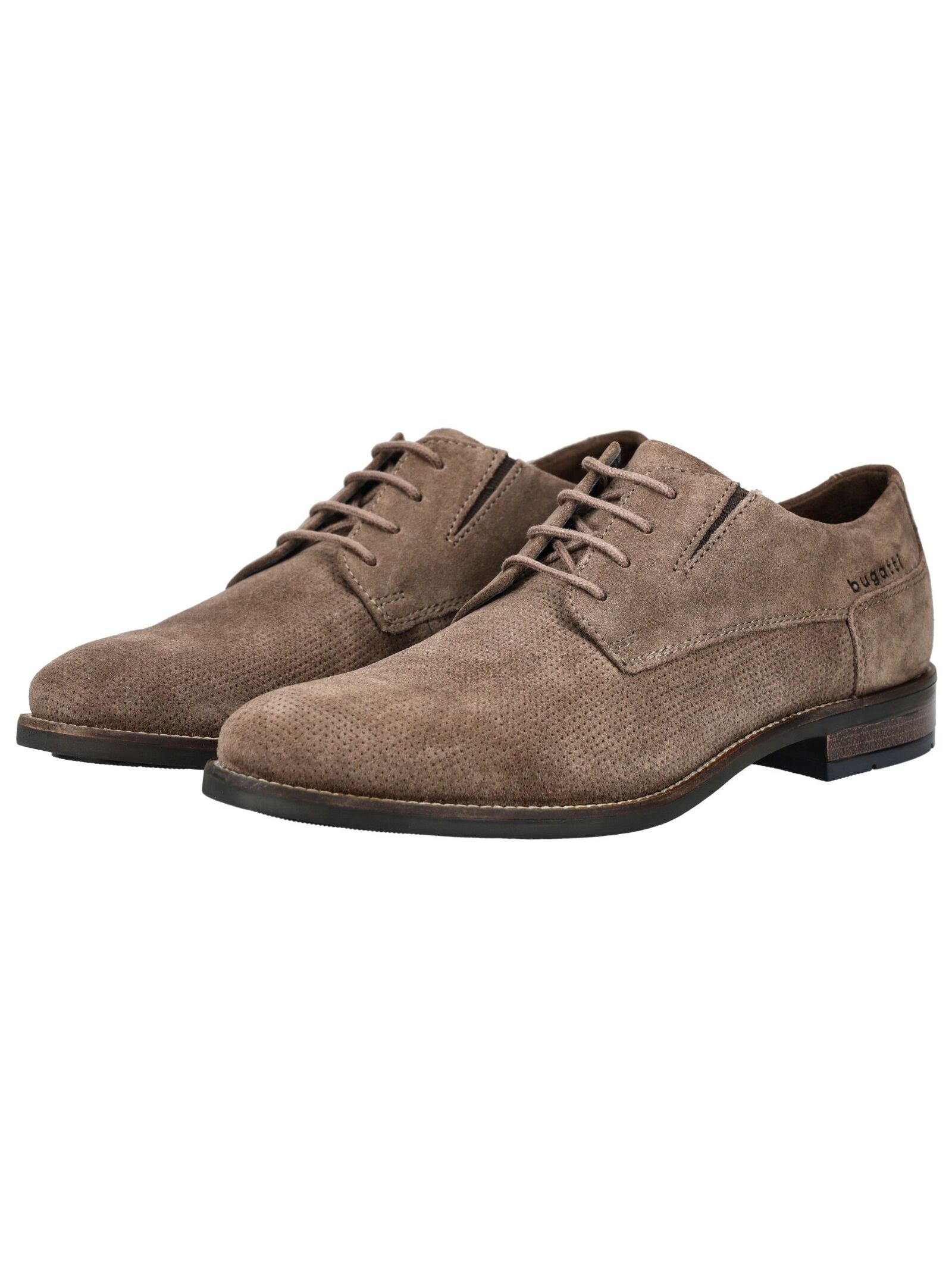 bugatti Schnürschuh »bugatti Businessschuhe Veloursleder«