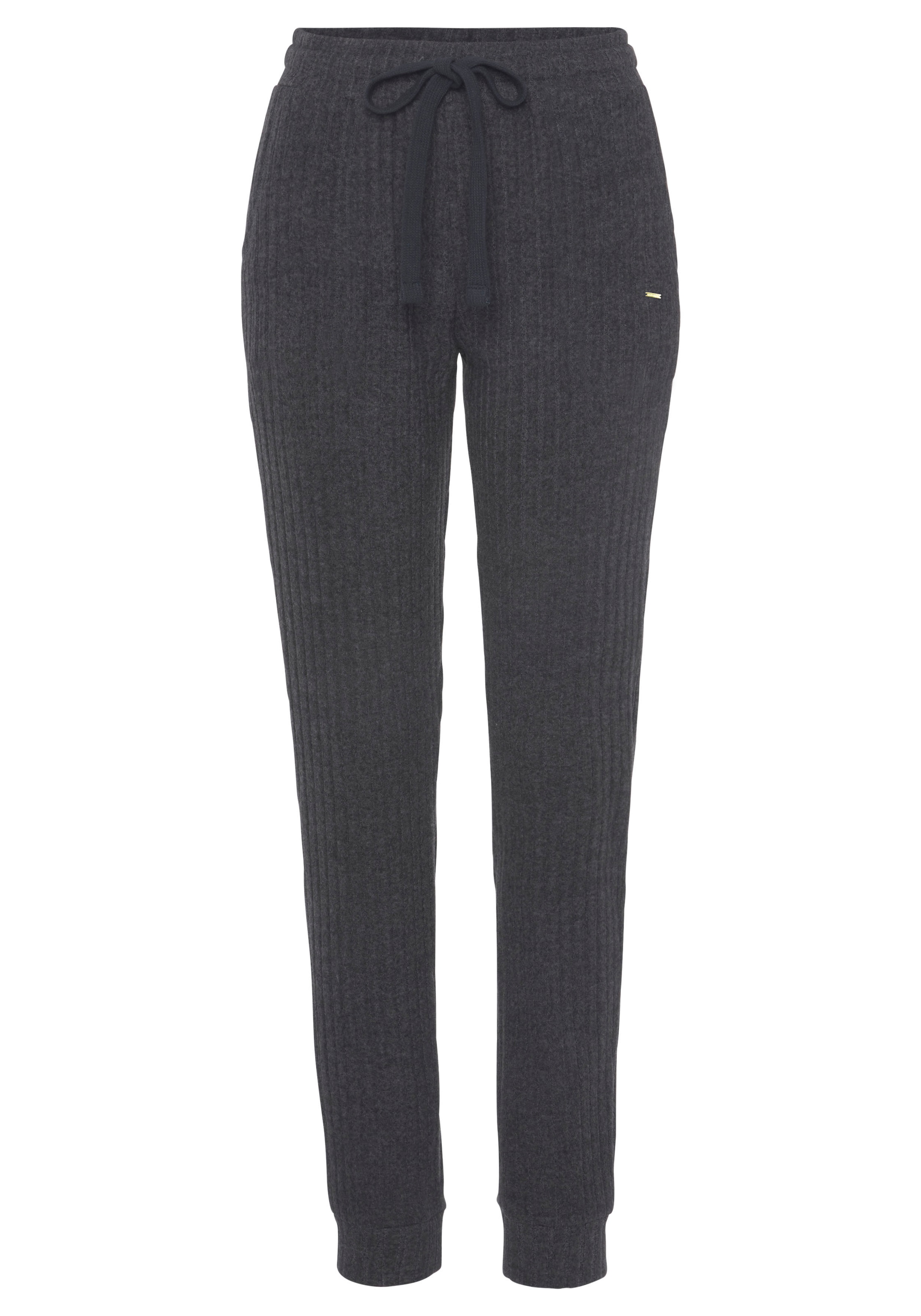 LASCANA Homewearhose, Lounge-/ Strickhose mit praktischen Taschen, Loungewear
