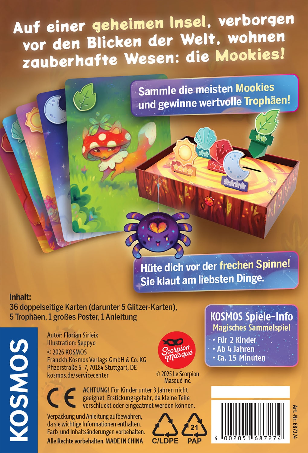 Kosmos Spiel »Die Insel der Mookies«