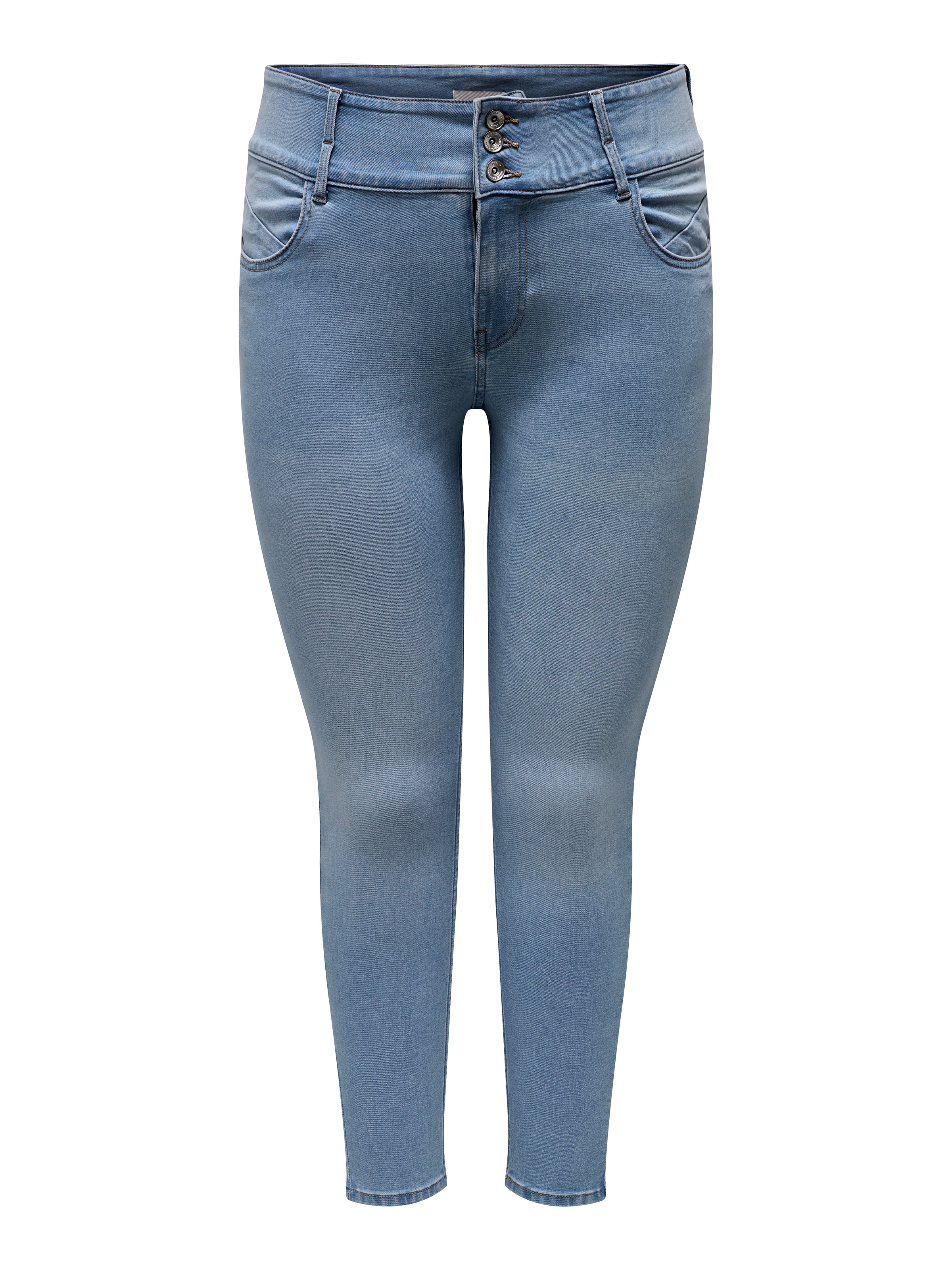 ONLY CARMAKOMA High-waist-Jeans "CARANNA HW SKINNY ANK DNM ANA NOOS" günstig online kaufen