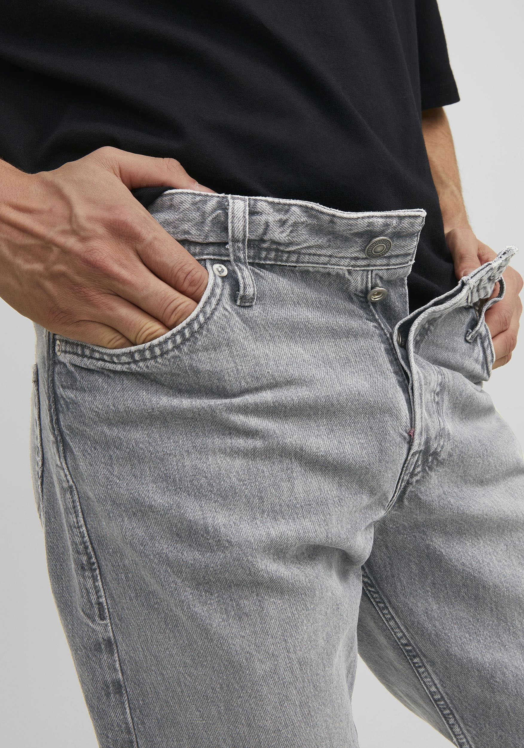 Thumbnail - Jack & Jones Loose-fit-Jeans "JJICHRIS JJORIGINAL SBD 921 SN", mit Gürtelschlaufen