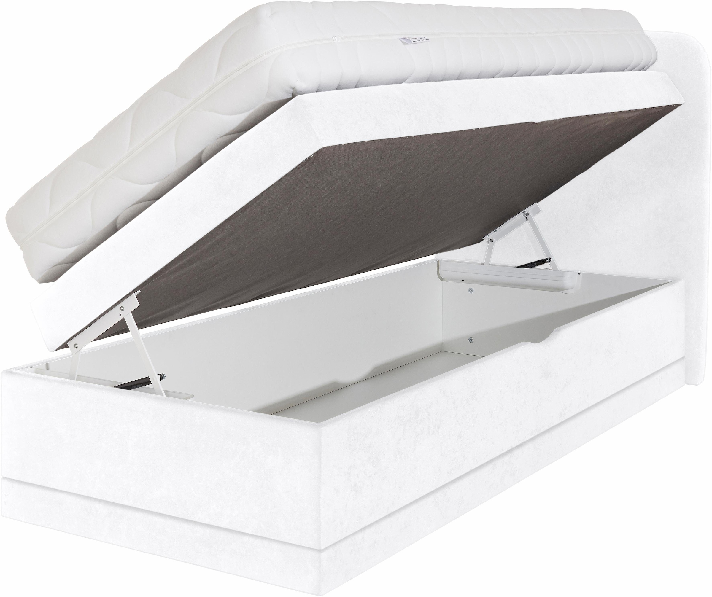 Westfalia Schlafkomfort Boxspringbett, wahlweise mit Bettkasten und 2 Matratzenqualitäten