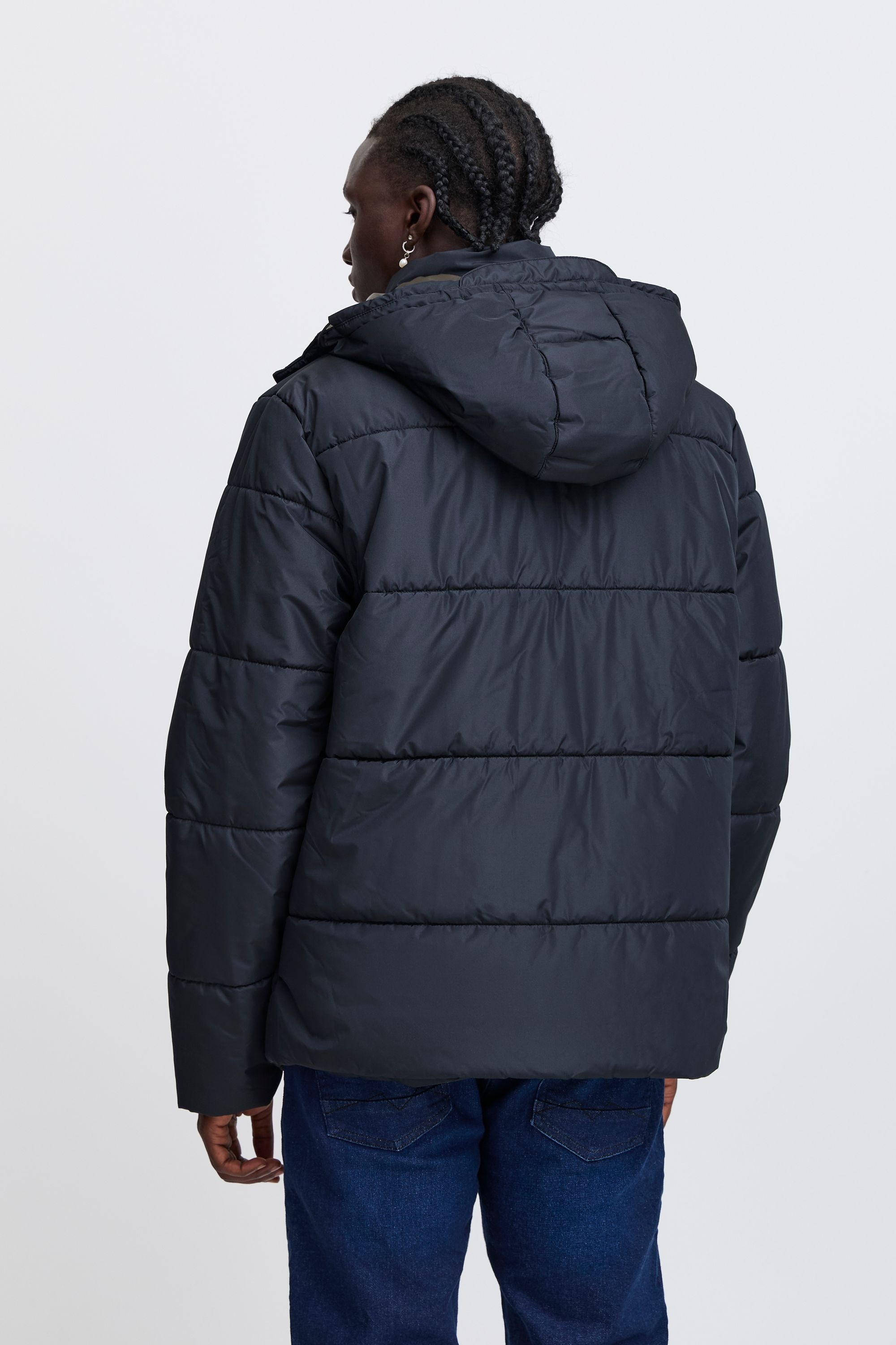 Steppjacke BLEND "Steppjacke BHOuterwear", Herren, Gr. L, schwarz, Obermaterial: 100% Polyester PES., Basic, regular fit normal, Jacken Steppjacke 6