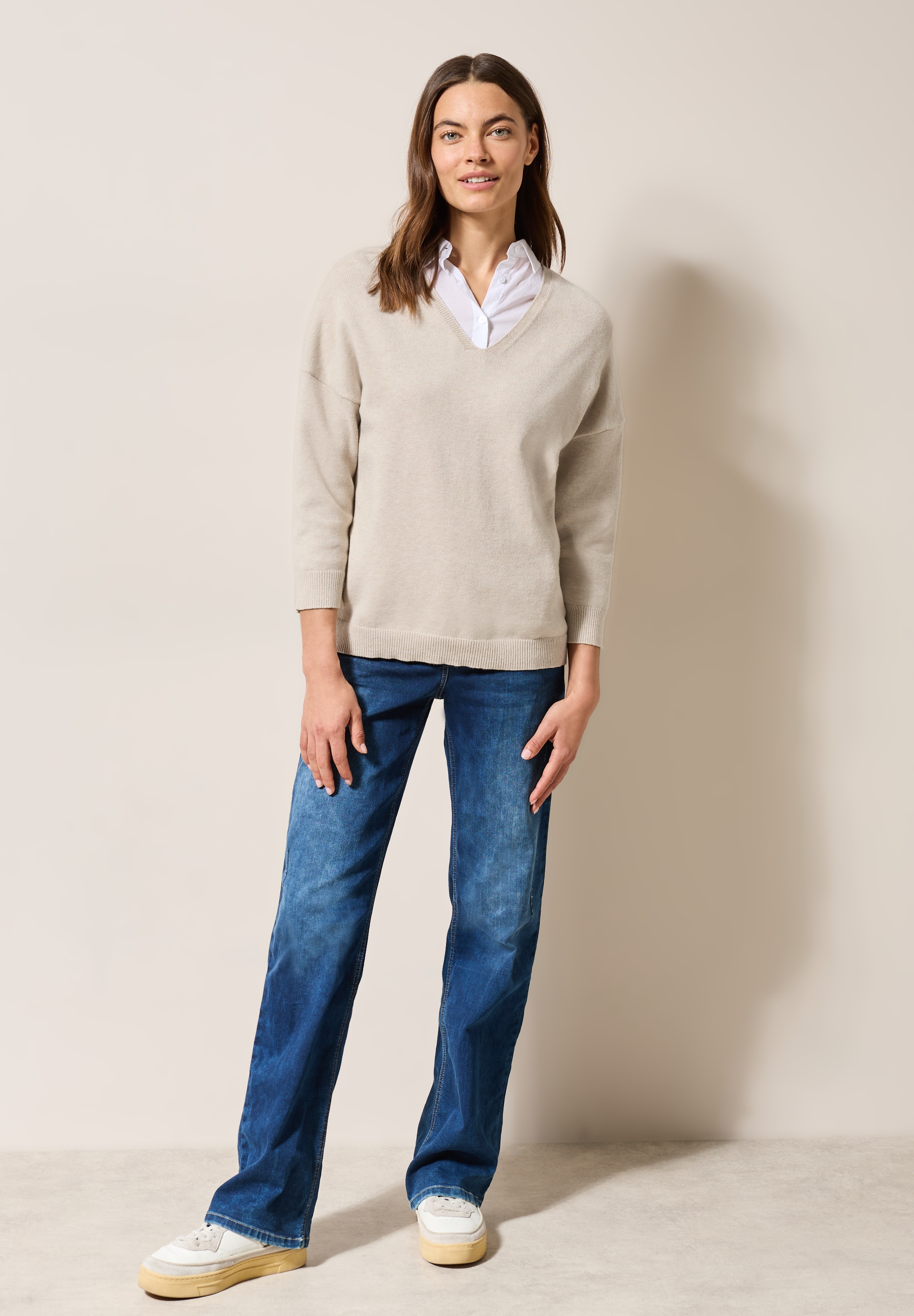 Cecil Strickpullover, aus Feinstrick