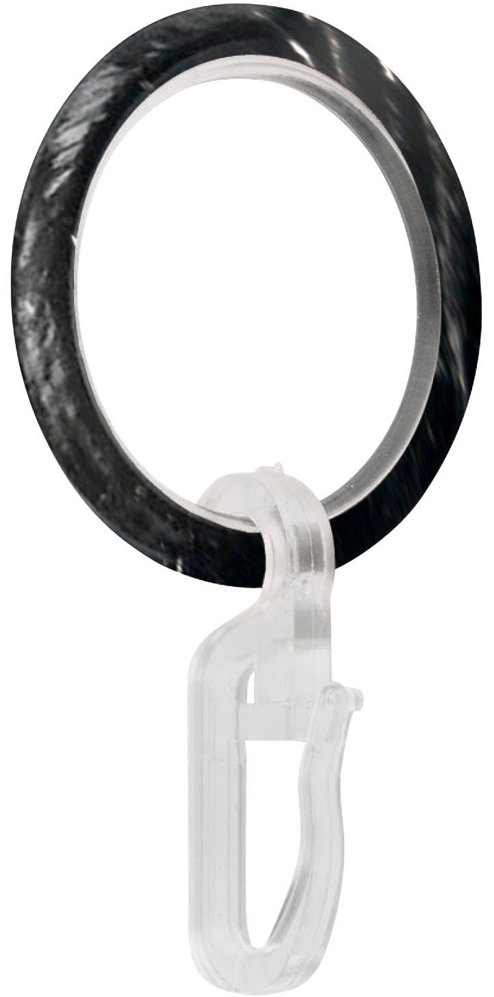 GARESA Gardinenring "Ring mit Haken" für Durchmesser bis 16 mm, einfache Mo günstig online kaufen