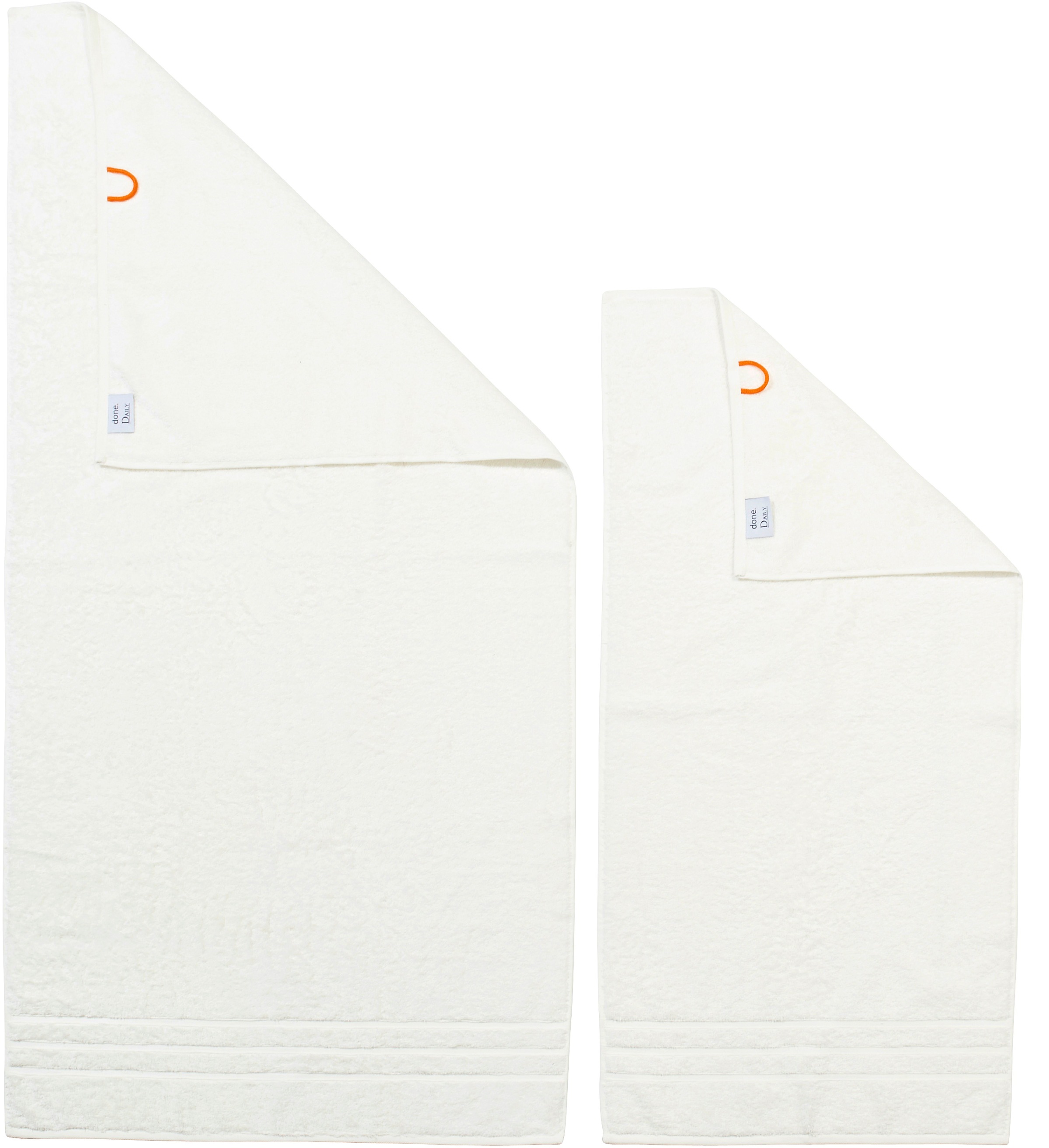 done. Handtuch Set "Daily Uni" saugfähiges Walkfrottier, in verschiedenen S günstig online kaufen