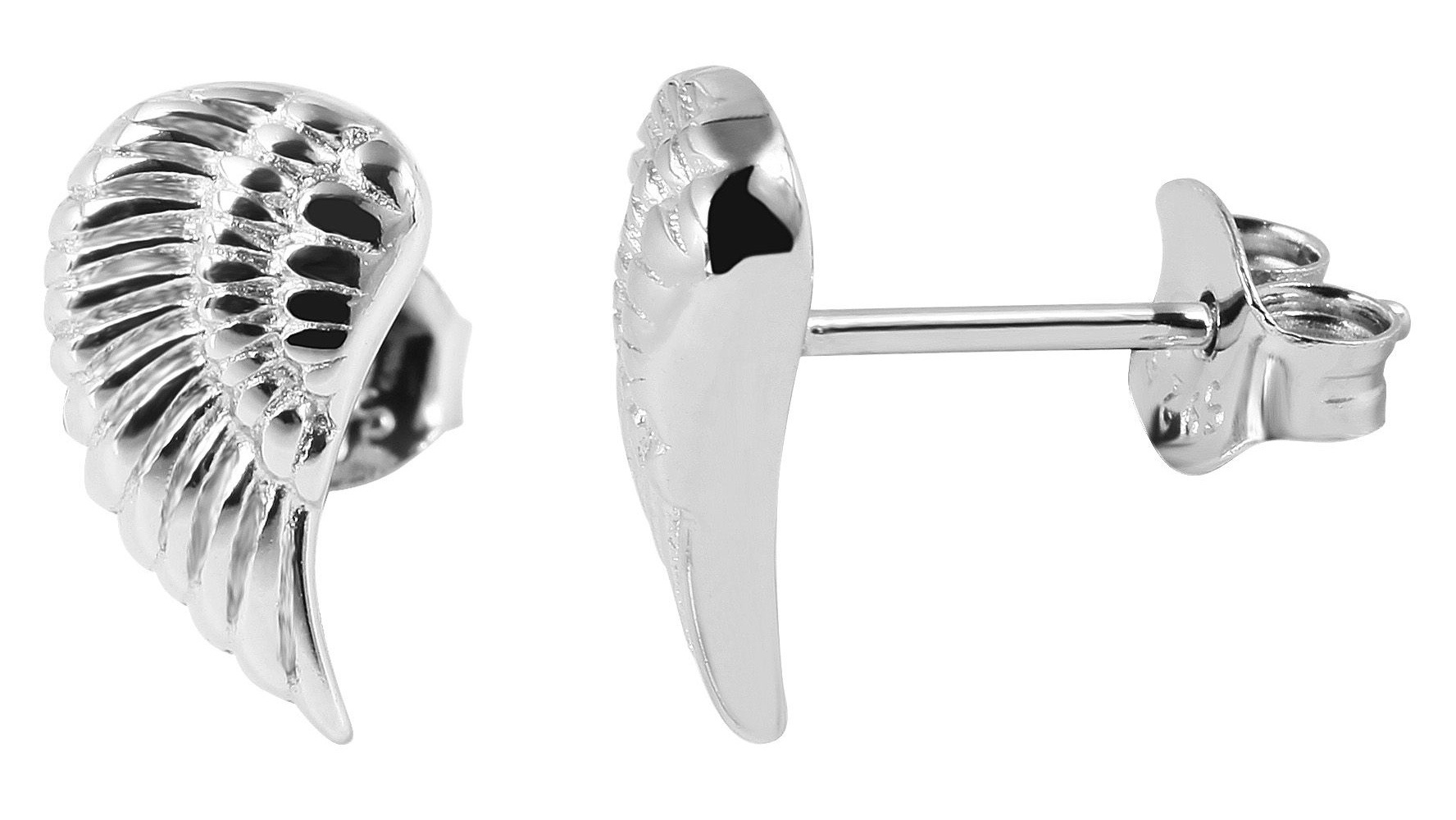 Adelia´s Paar Ohrhänger "Damen Ohrringe – Ohrstecker Flügel aus 925 Silber" günstig online kaufen