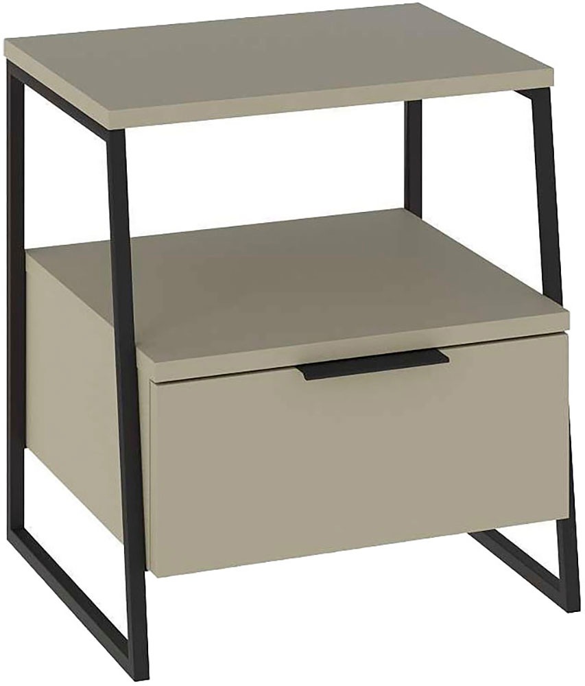 Decortie Nachttisch "Pal Nachttisch Mit Schubladen" Packung, 1 Stk. Tlg. Leichte Montage, Lagerung, Platzsparend