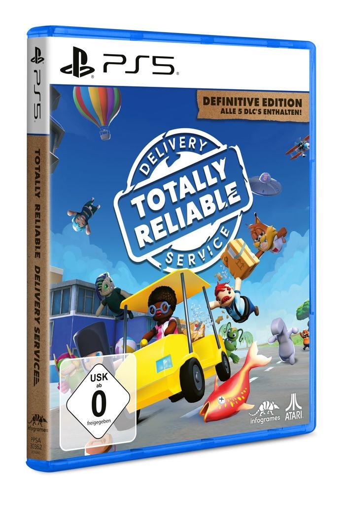 ATARI Spielesoftware »Totally Reliable Delivery Service - Definitive Edition« PlayStation 5