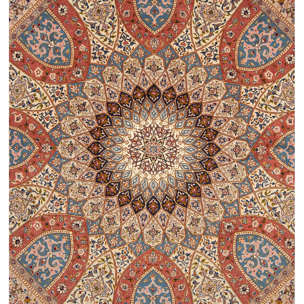 morgenland Orientteppich »Perser - Täbriz - Royal quadratisch - 254 x 248 cm - mehrfarbig«, quadratisch