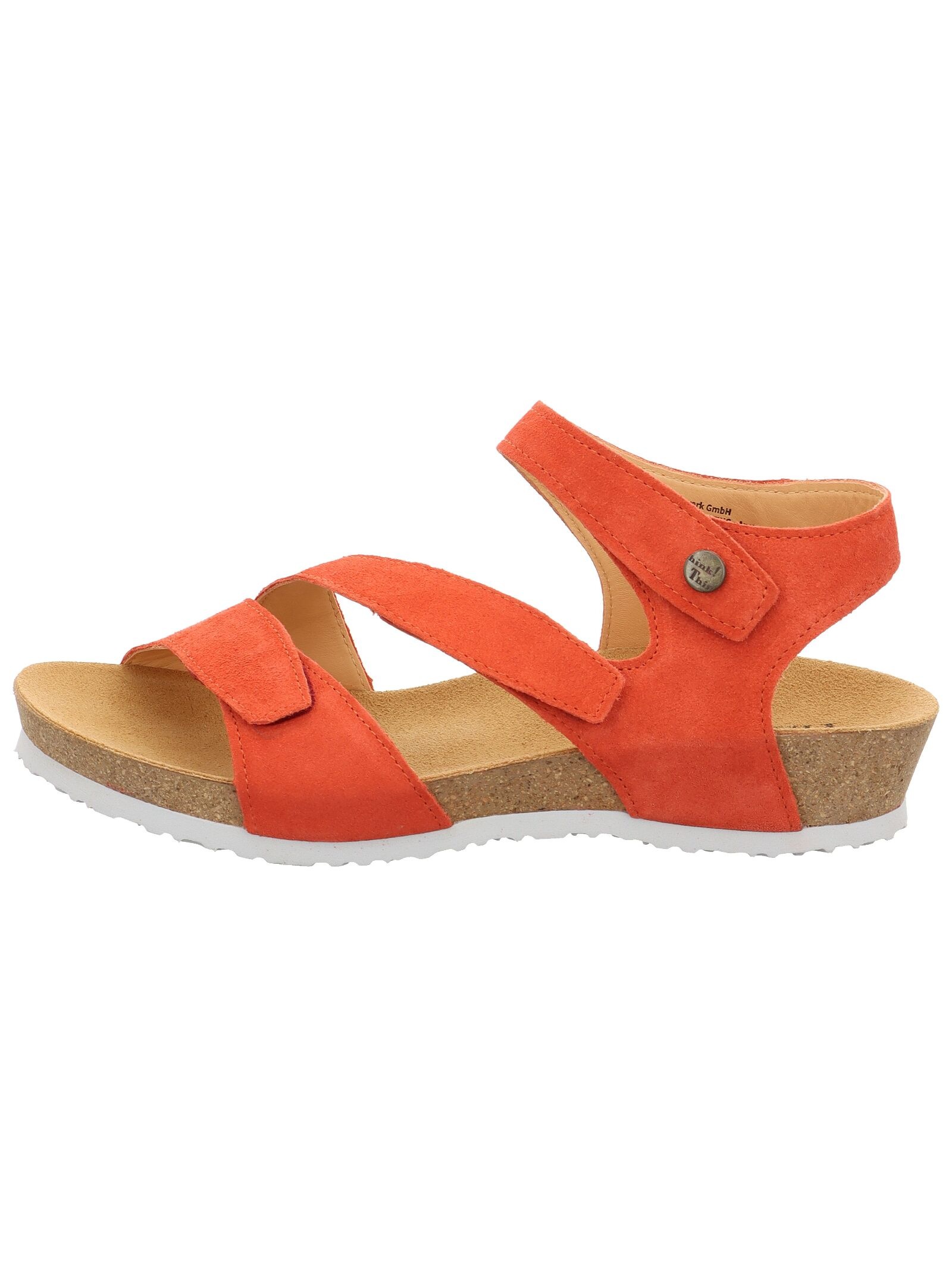 Think Riemchensandale "Think Sandalen Veloursleder" günstig online kaufen