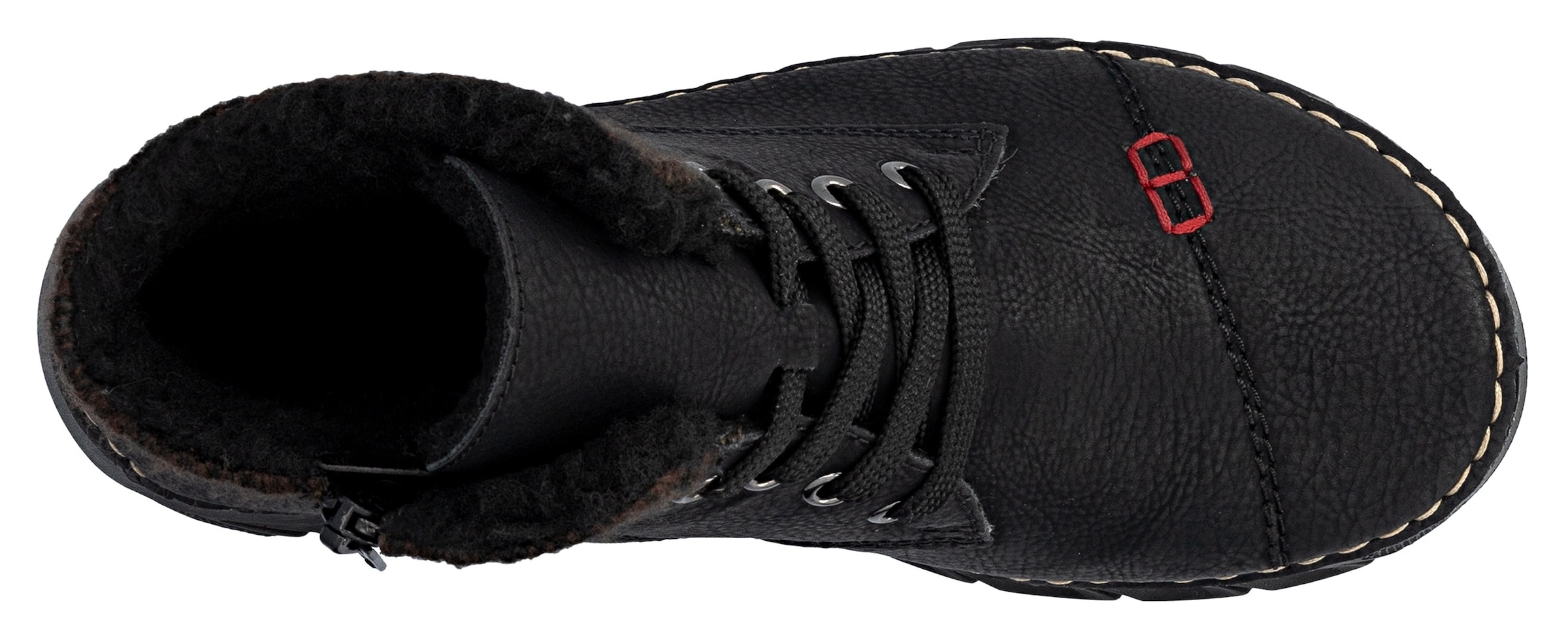 Rieker Winterboots, Schnürboots, Stiefelette, Casual-Boots mit softem Schaftrand