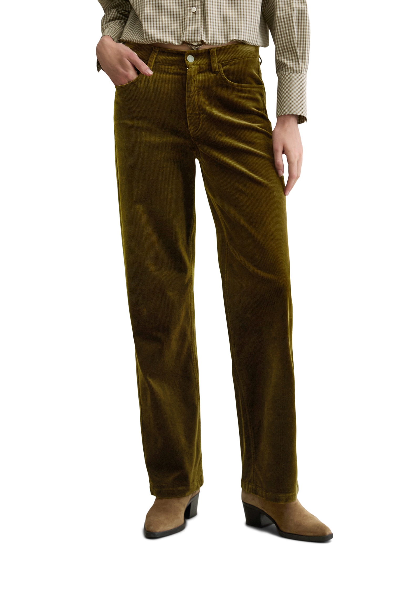 Marc OPolo DENIM Chinohose "aus elastischem Bio-Baumwoll-Mix" günstig online kaufen