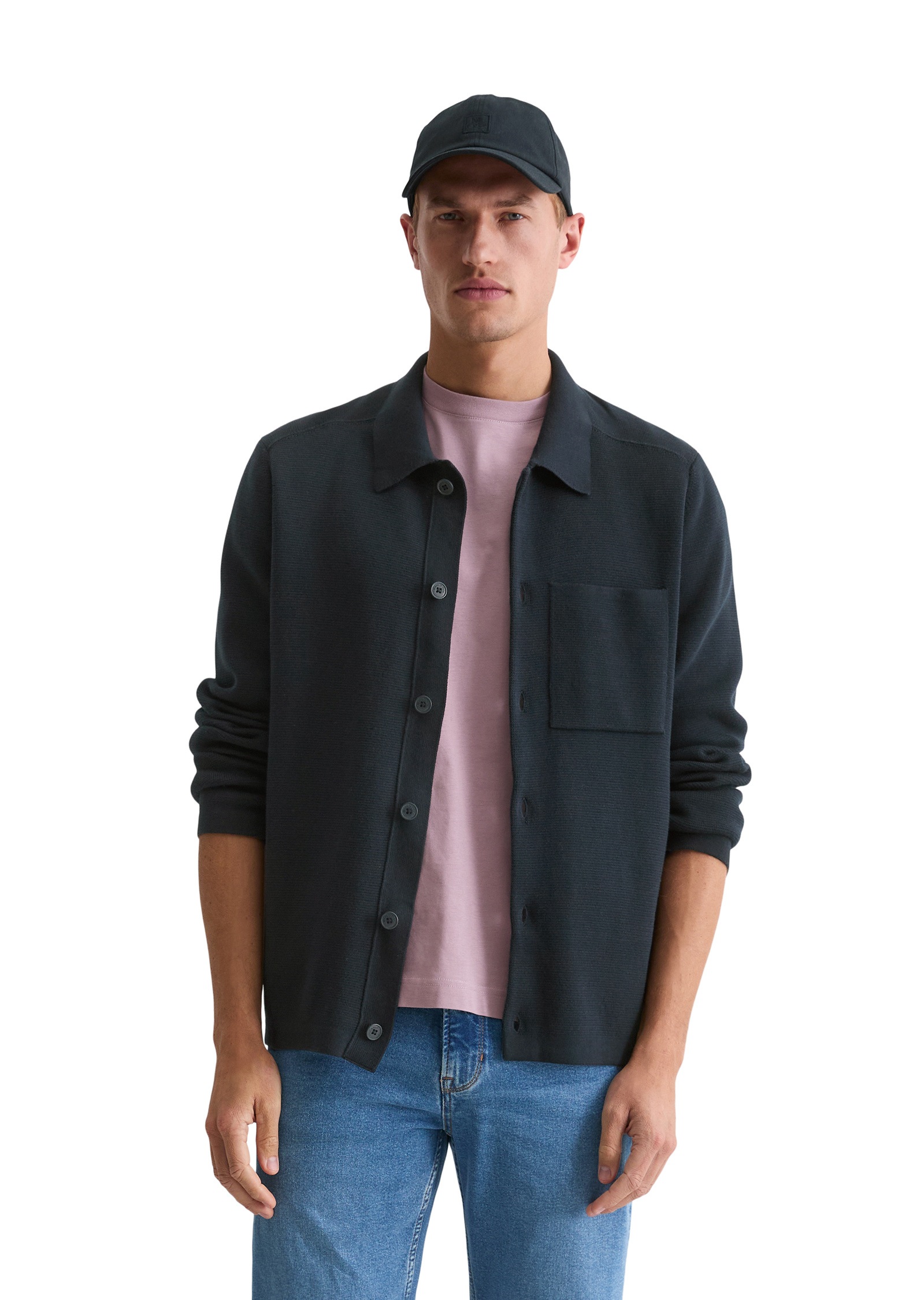 Marc OPolo Cardigan "aus reiner Bio-Baumwolle" günstig online kaufen