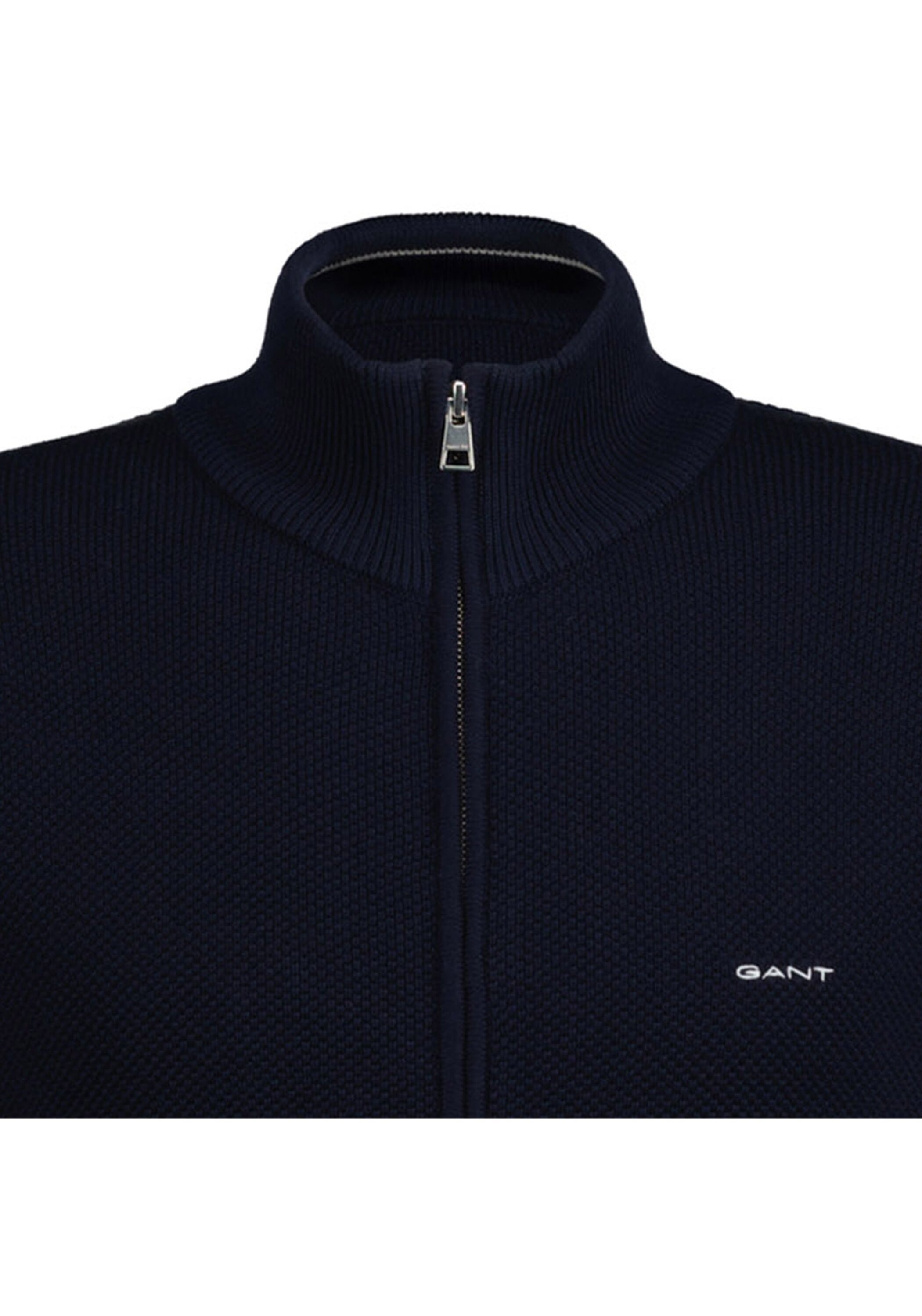 Gant Sweatshirt "Strickjacke COTTON PIQUE HALF ZIP CARDIGAN" günstig online kaufen