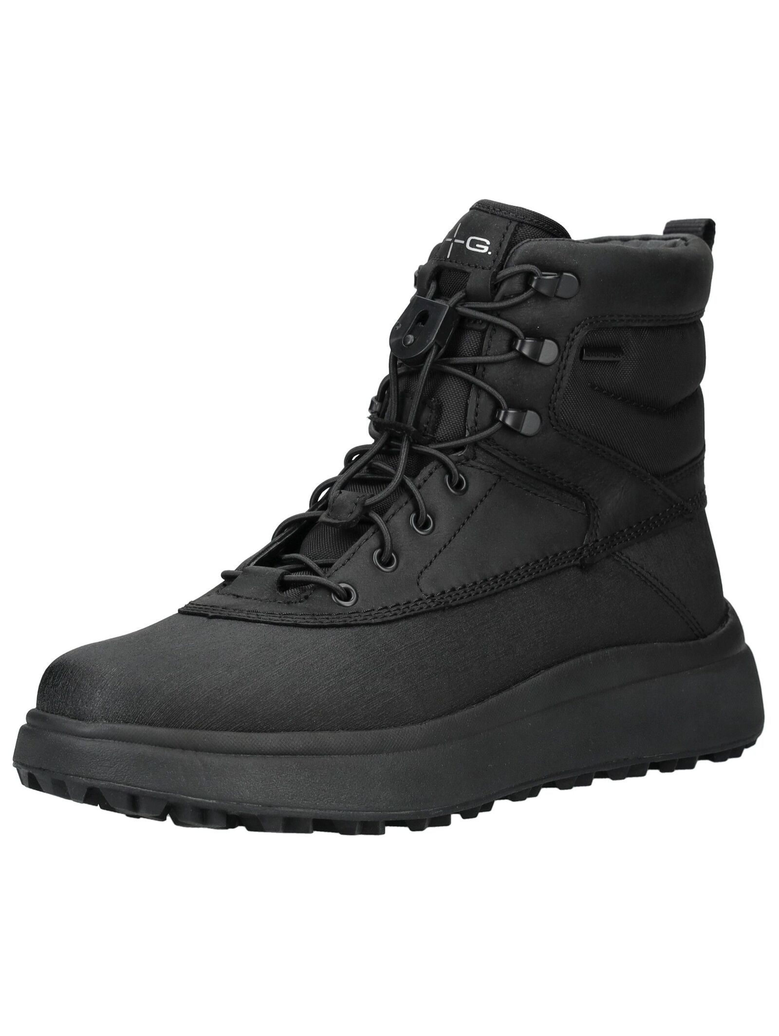 Geox Schnürstiefelette "Geox Stiefelette Leder/Textil" günstig online kaufen