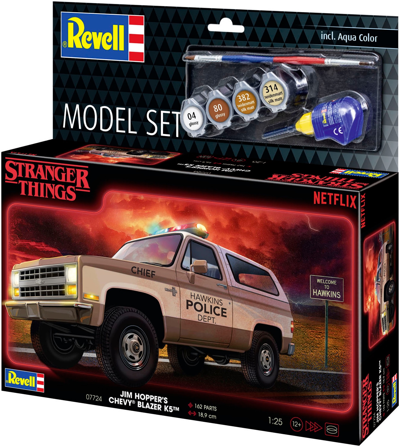 Revell® Modellbausatz »Stranger Things, Chevrolet K5 Blazer«, 1:25