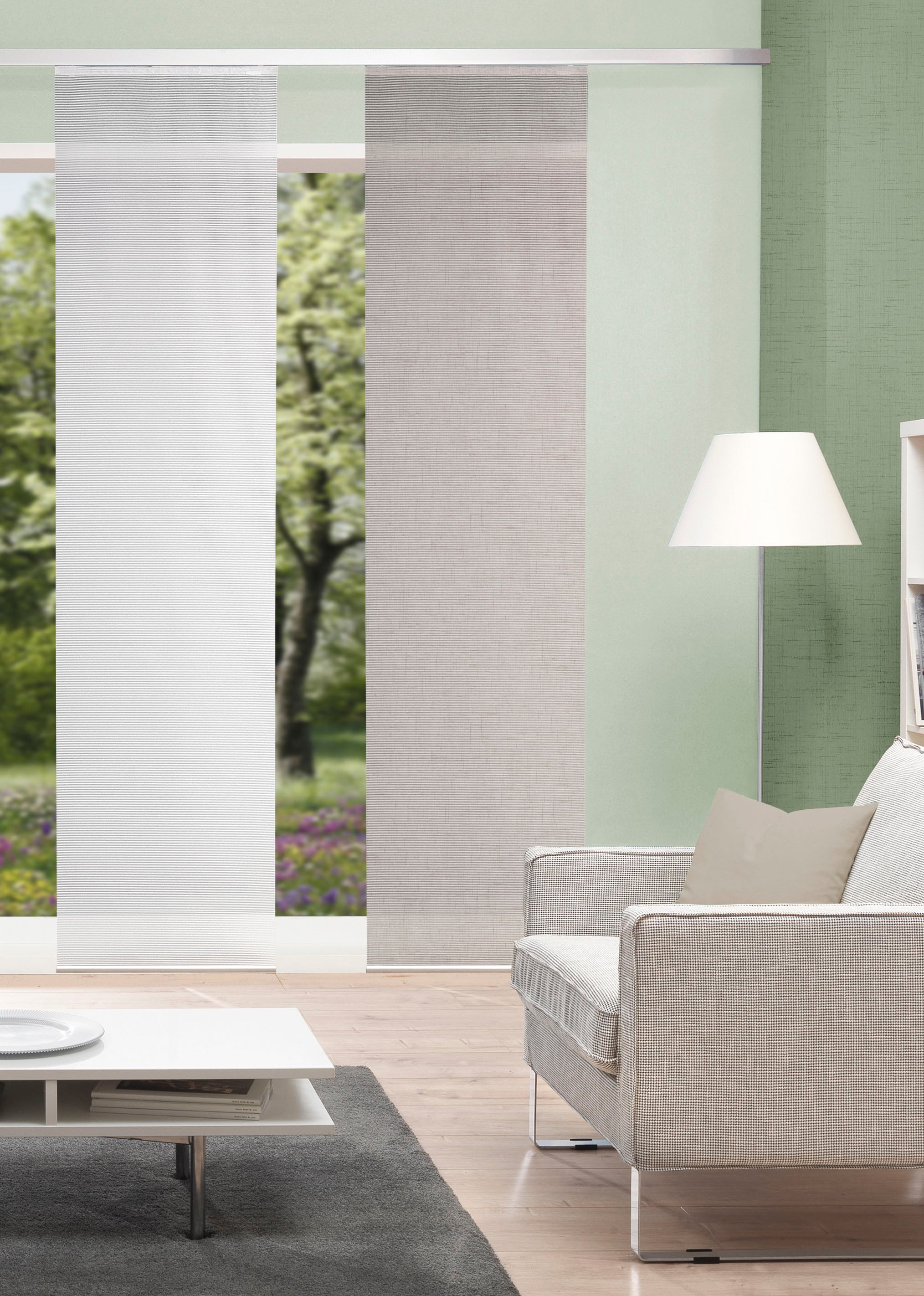 Vision S Schiebegardine "PIVE" Paneelwagen 1 Stk. tlg. Schiebevorhang digit günstig online kaufen