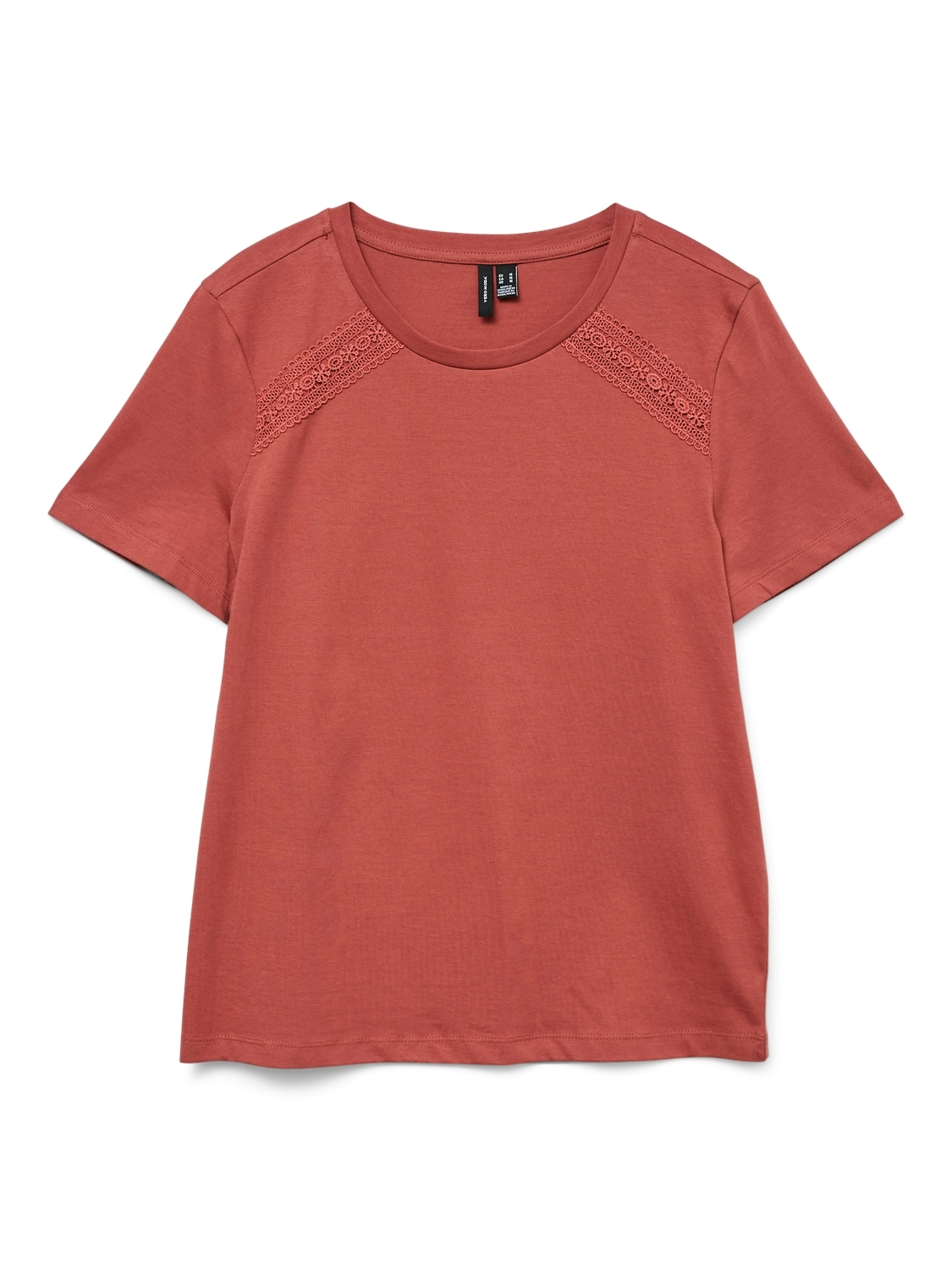 Vero Moda Kurzarmshirt "VMSAVANNAH FRANCIS SS TOP BOX JRS SPE GA" günstig online kaufen