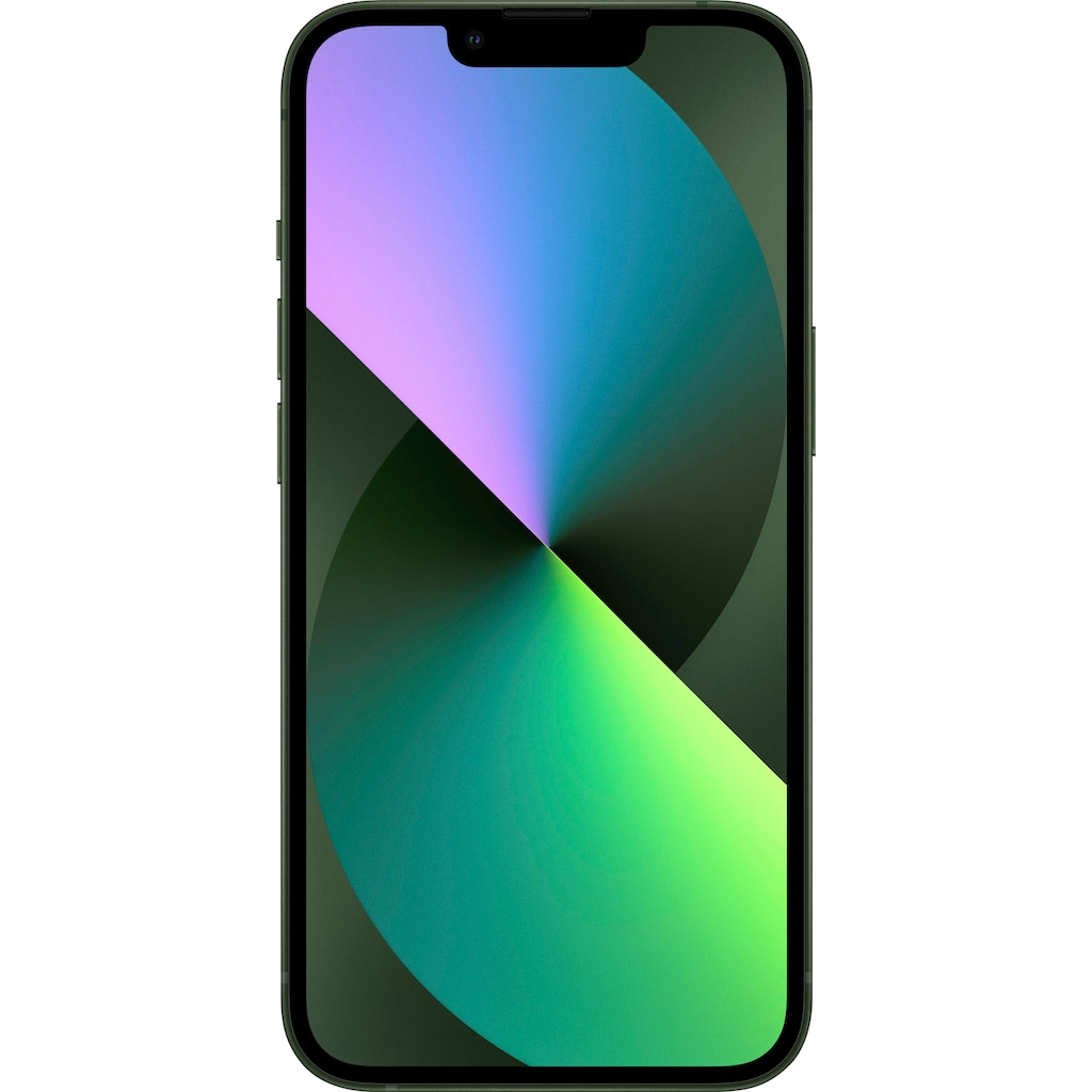 Apple Smartphone »iPhone 13«, Alpine Grün, 15,4 cm/6,1 Zoll, 256 GB Speicherplatz, 12 MP Kamera