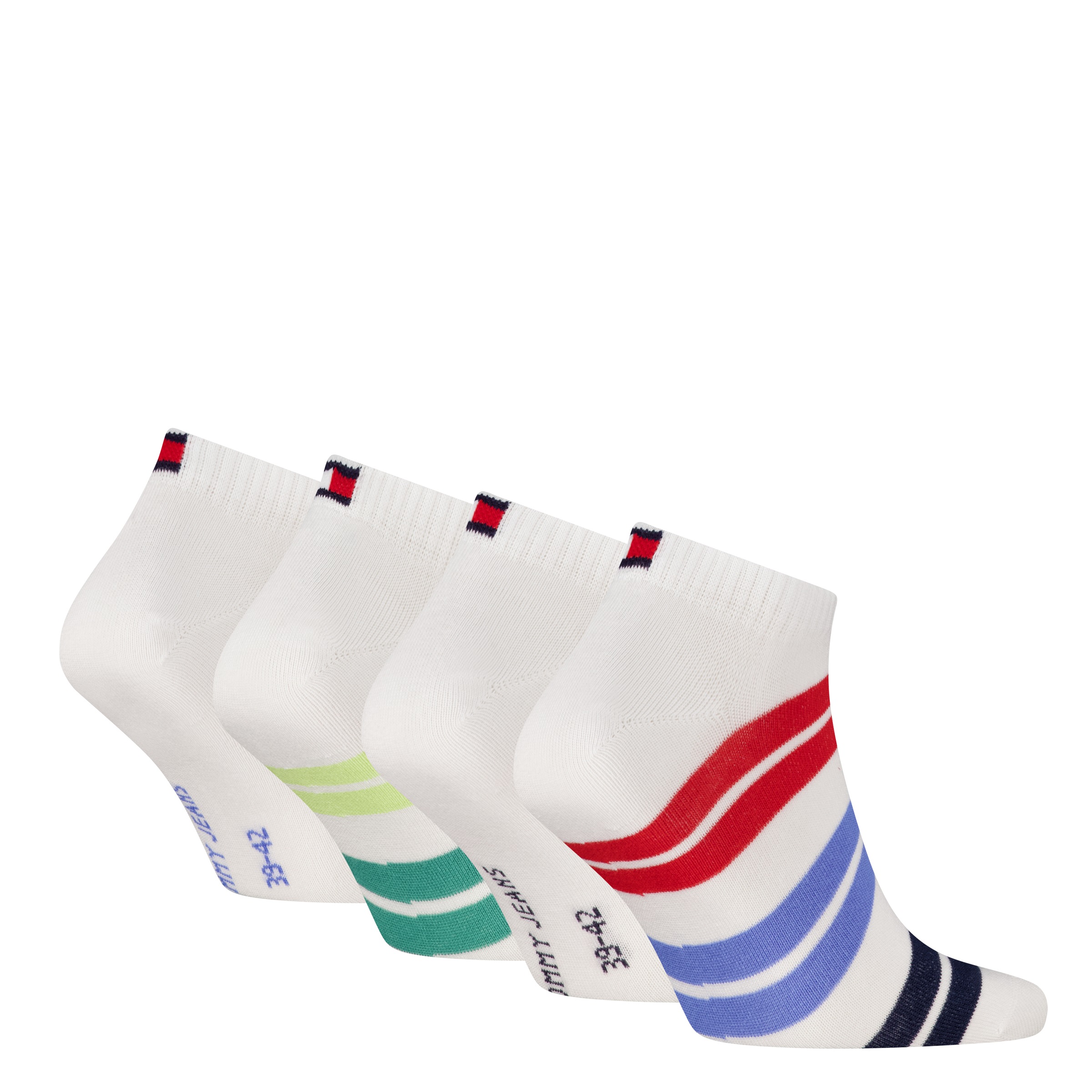 Tommy Hilfiger Sneakersocken "TH UNI TJ SNEAKER 4P FUSHION TOMMY ECOM" 4 Pa günstig online kaufen