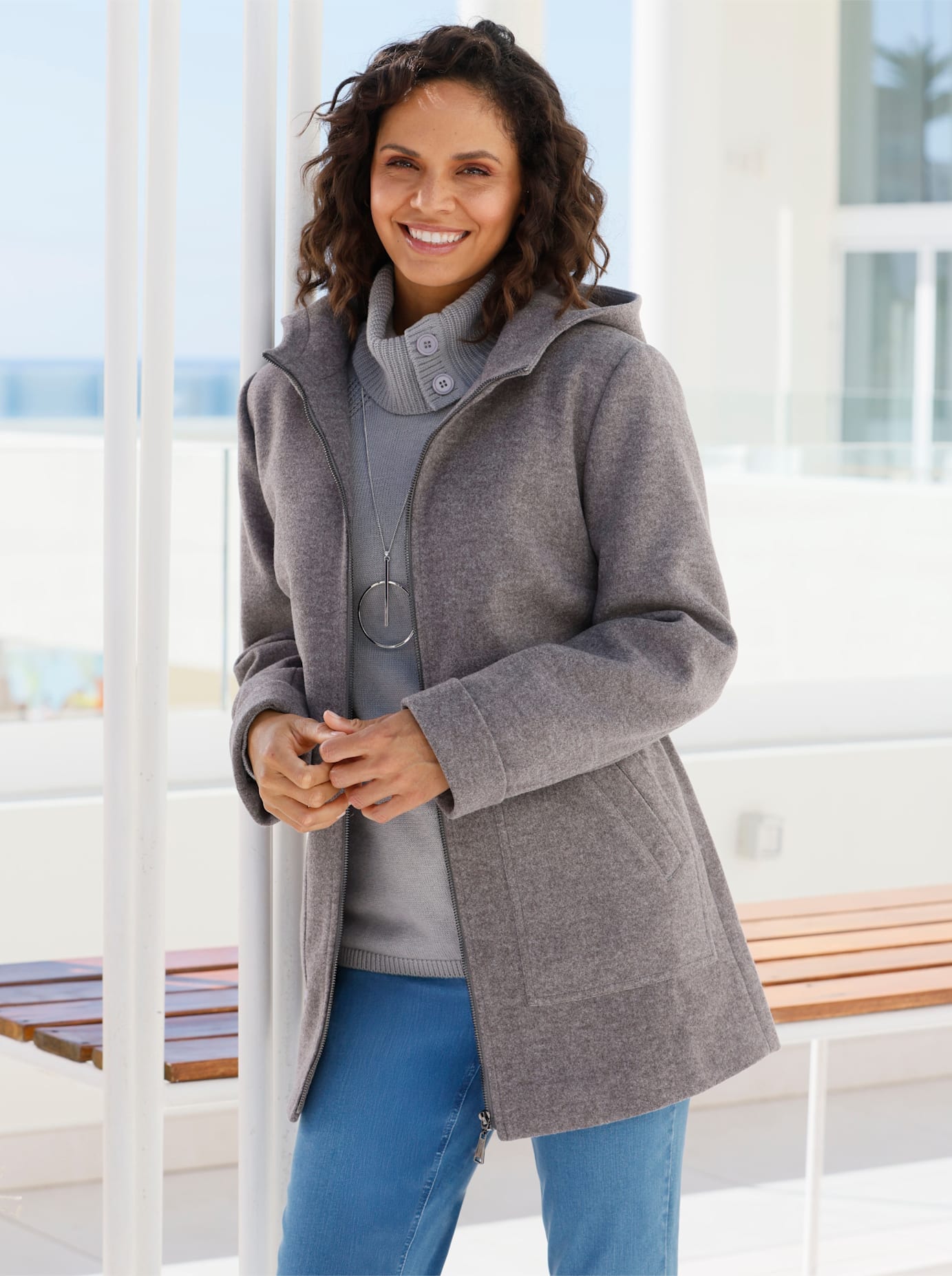 Casual Looks Anorak, mit Kapuze günstig online kaufen