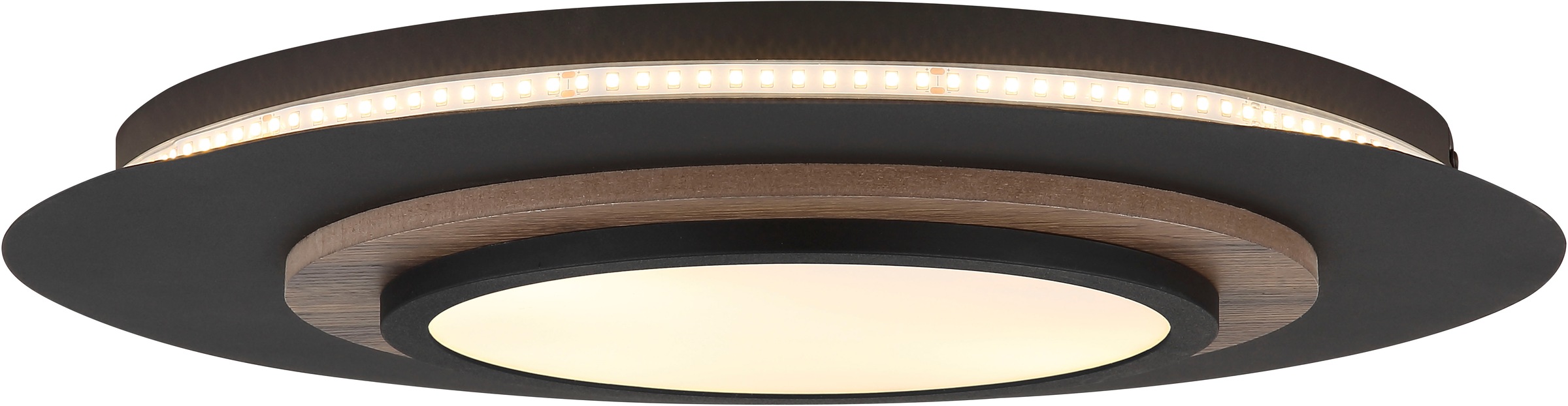 GLOBO LIGHTING Deckenleuchte »KORY« LED-Modul 1 Stk. Warmweiß Deckenlampe Wohnzimmer-Leuchte Schlafzimmer-Leuchte Flur Küche