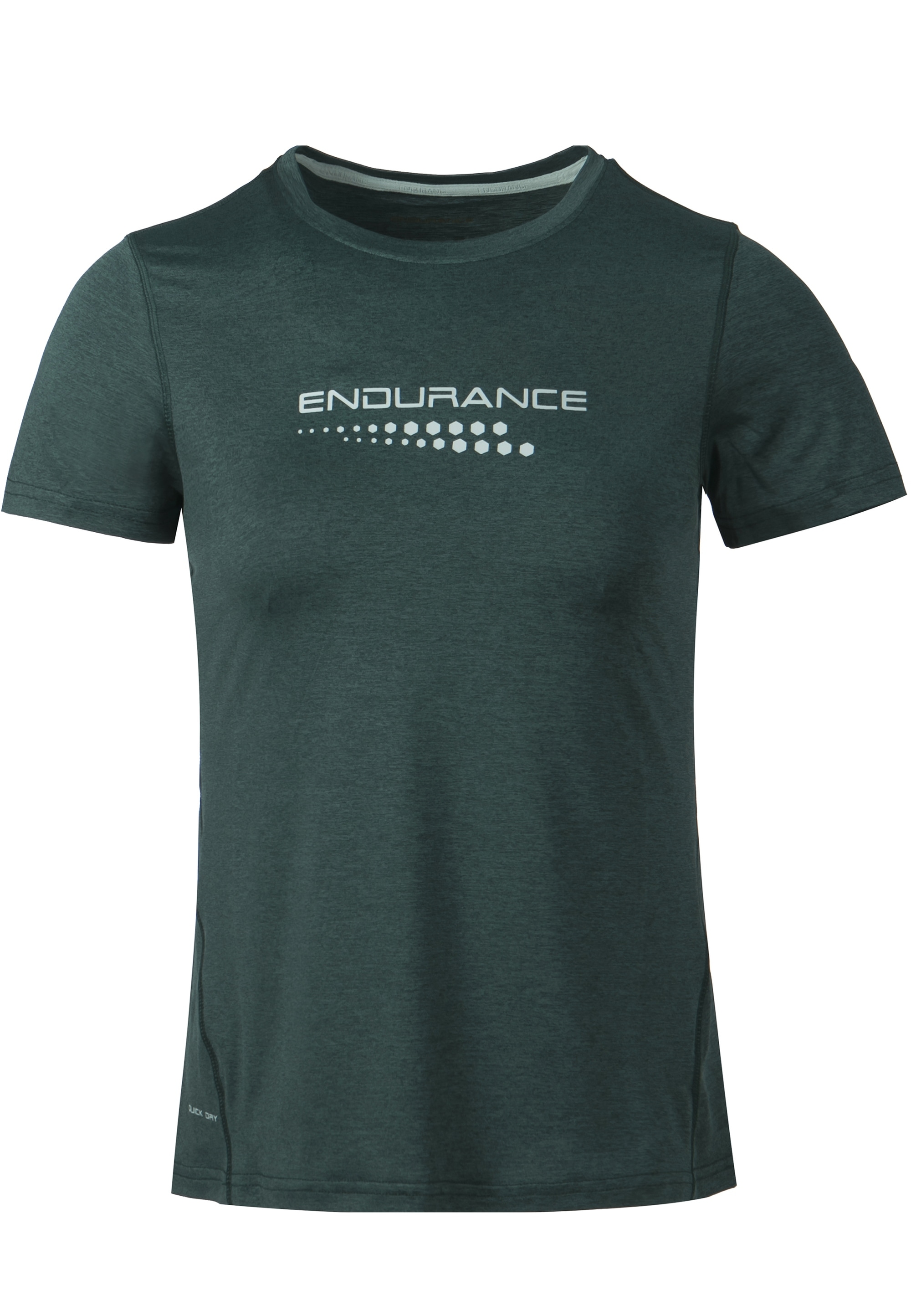ENDURANCE Funktionsshirt "WANGE MELANGE", (1 tlg.), mit innovativer QUICK D günstig online kaufen