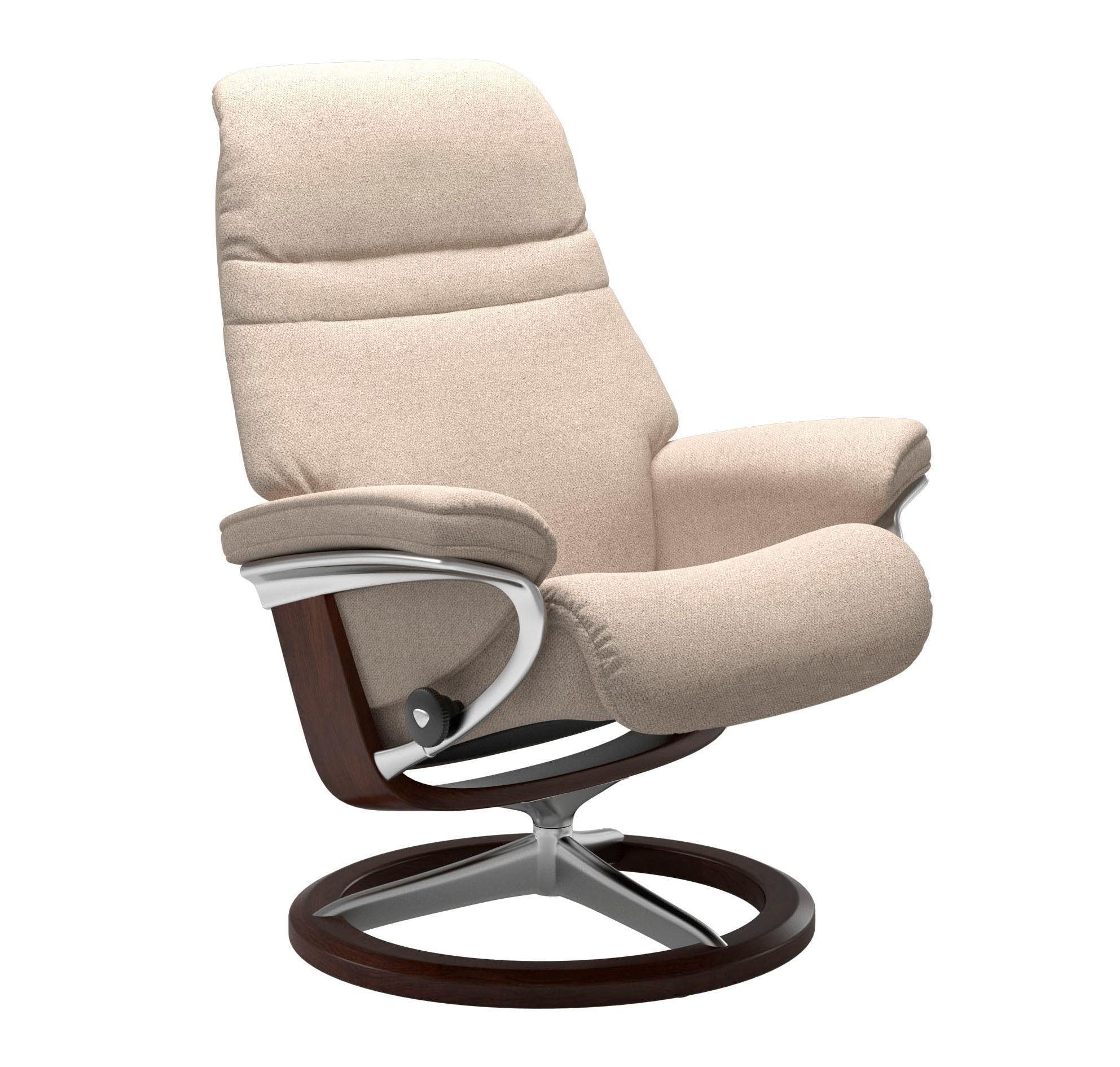 Stressless® Relaxsessel »Sunrise«, mit Signature Base, Größe M, Gestell Braun