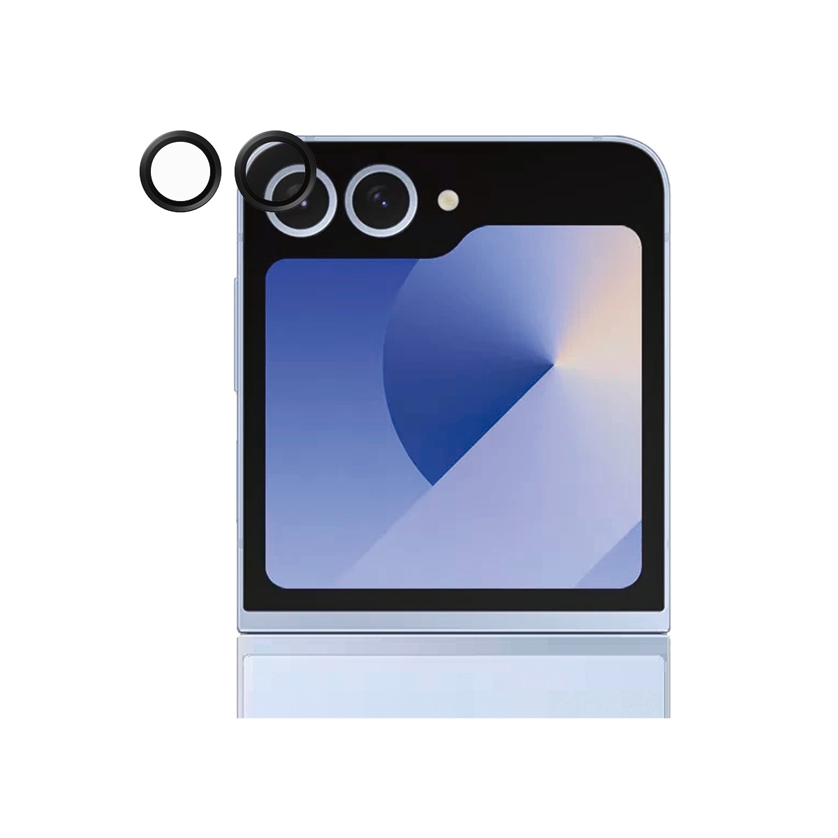 SAFE by PanzerGlass Kameraschutzglas »Camera Lens Protection«, für Samsung Galaxy Z Flip6, Linsenschutzglas, Schutzfolie, Kameraschutz, kratz- & stoßfest