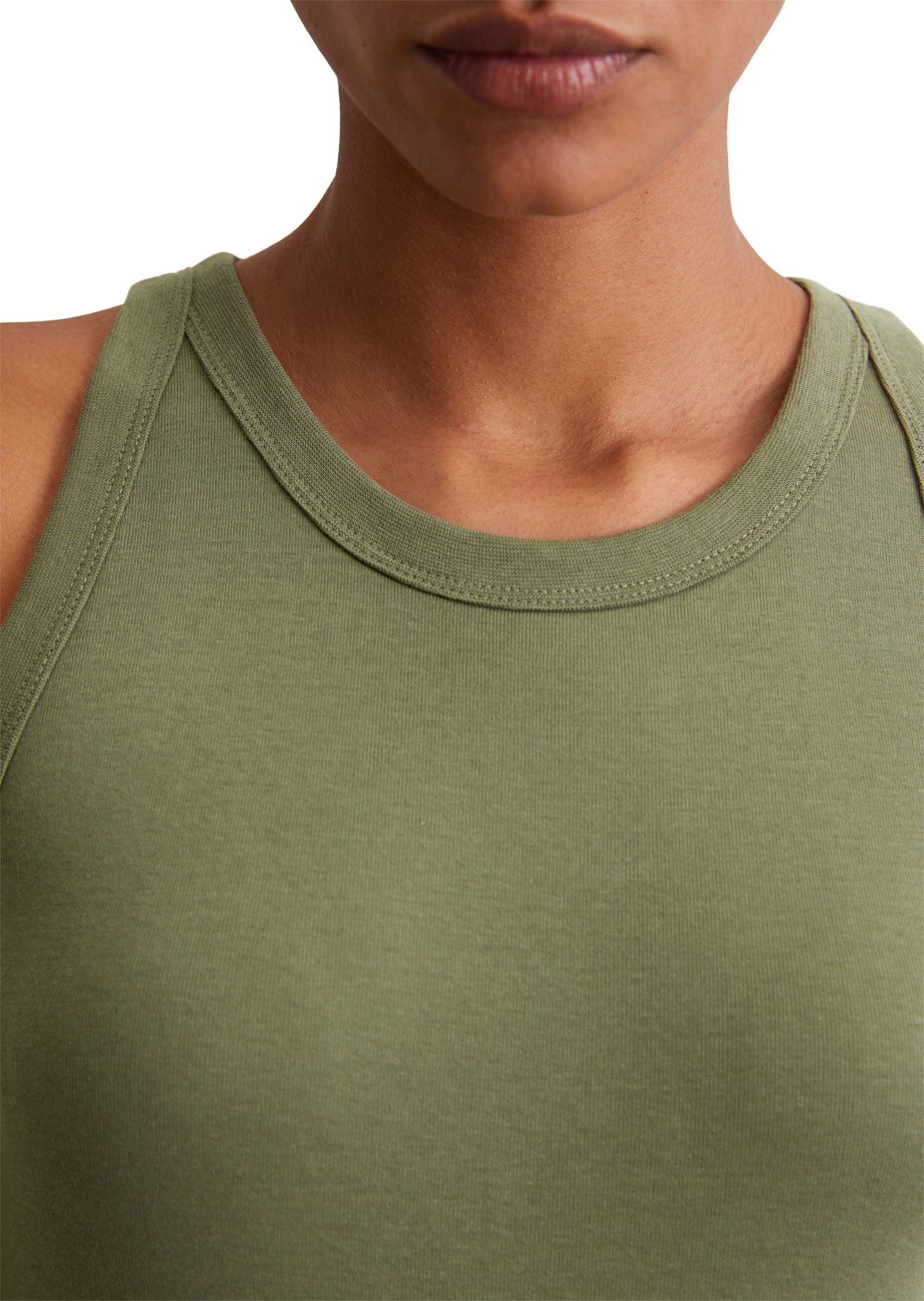 Marc O'Polo T-Shirt »aus Organic-Cotton-Rib-Jersey«
