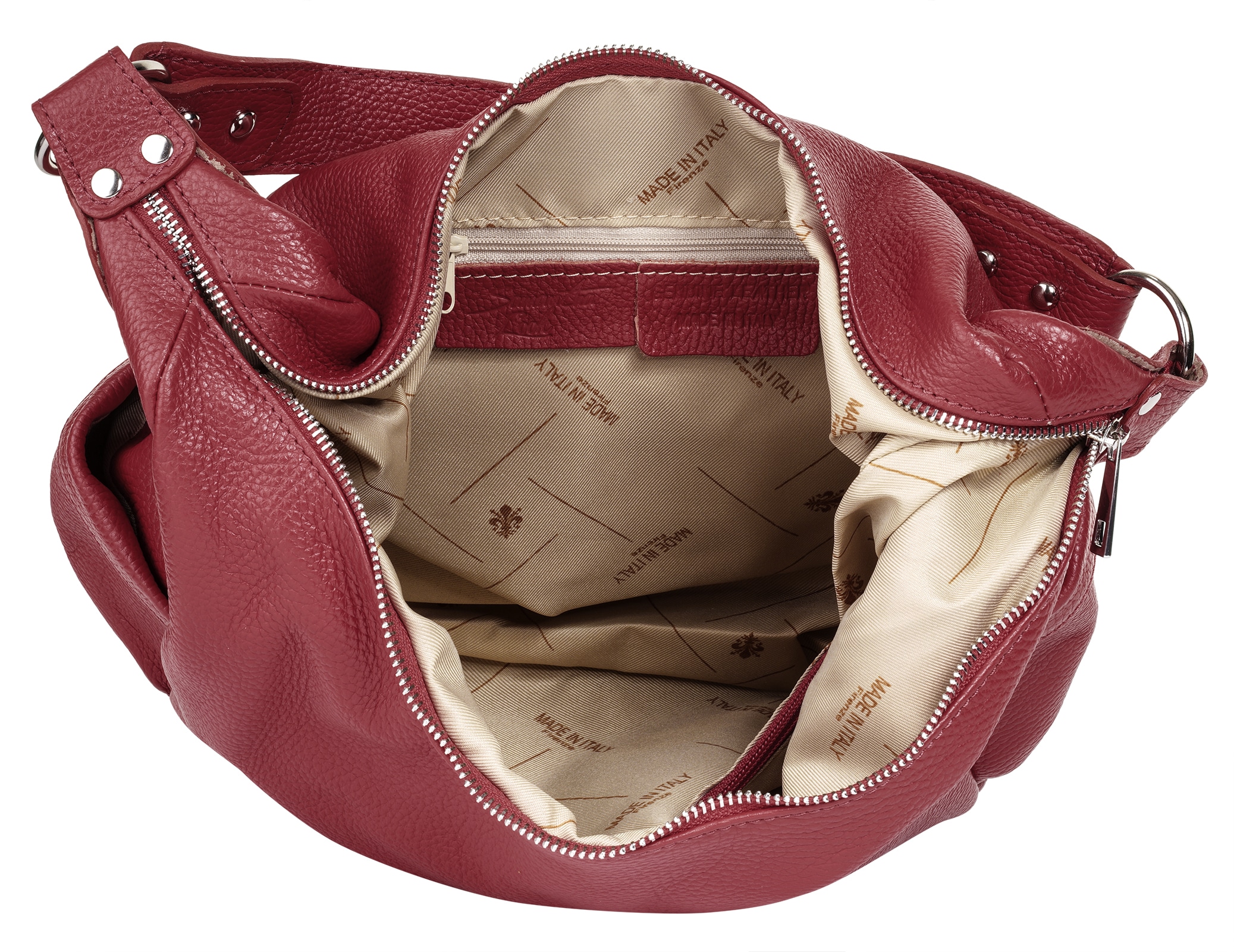 Samantha Look Shopper, echt Leder, Made in Italy