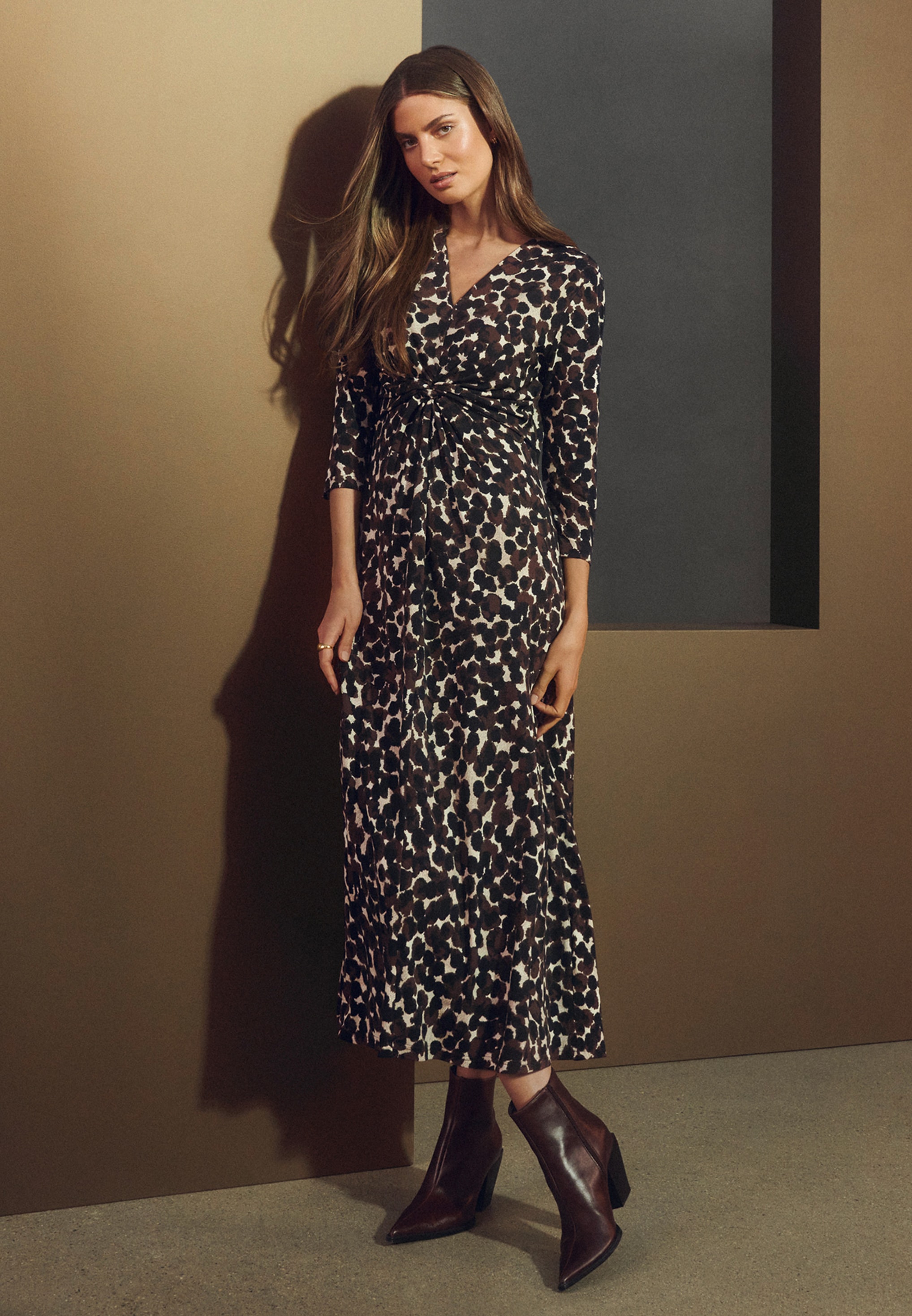 Betty Barclay Midikleid »Damen mit Raffung« Ohne Tasche