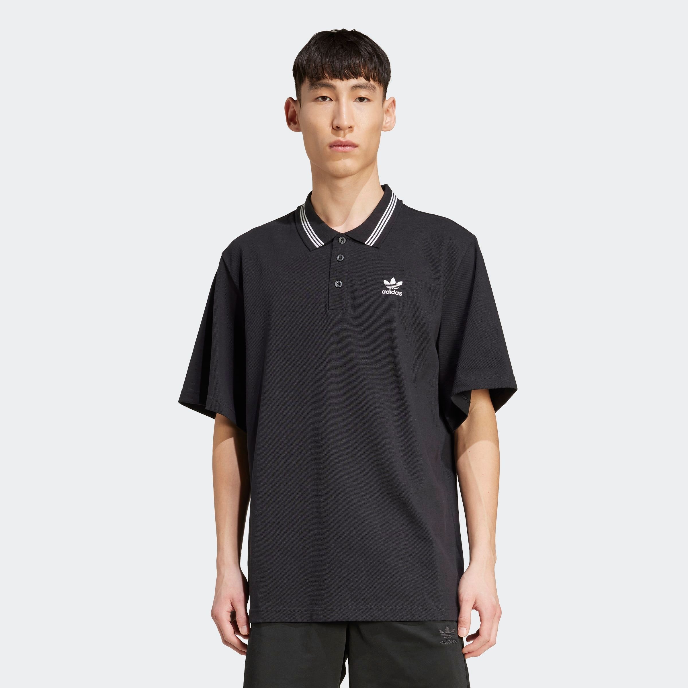 adidas Originals T-Shirt "LOOSE POLO" sportlicher Stil, lockere Silhouette, günstig online kaufen