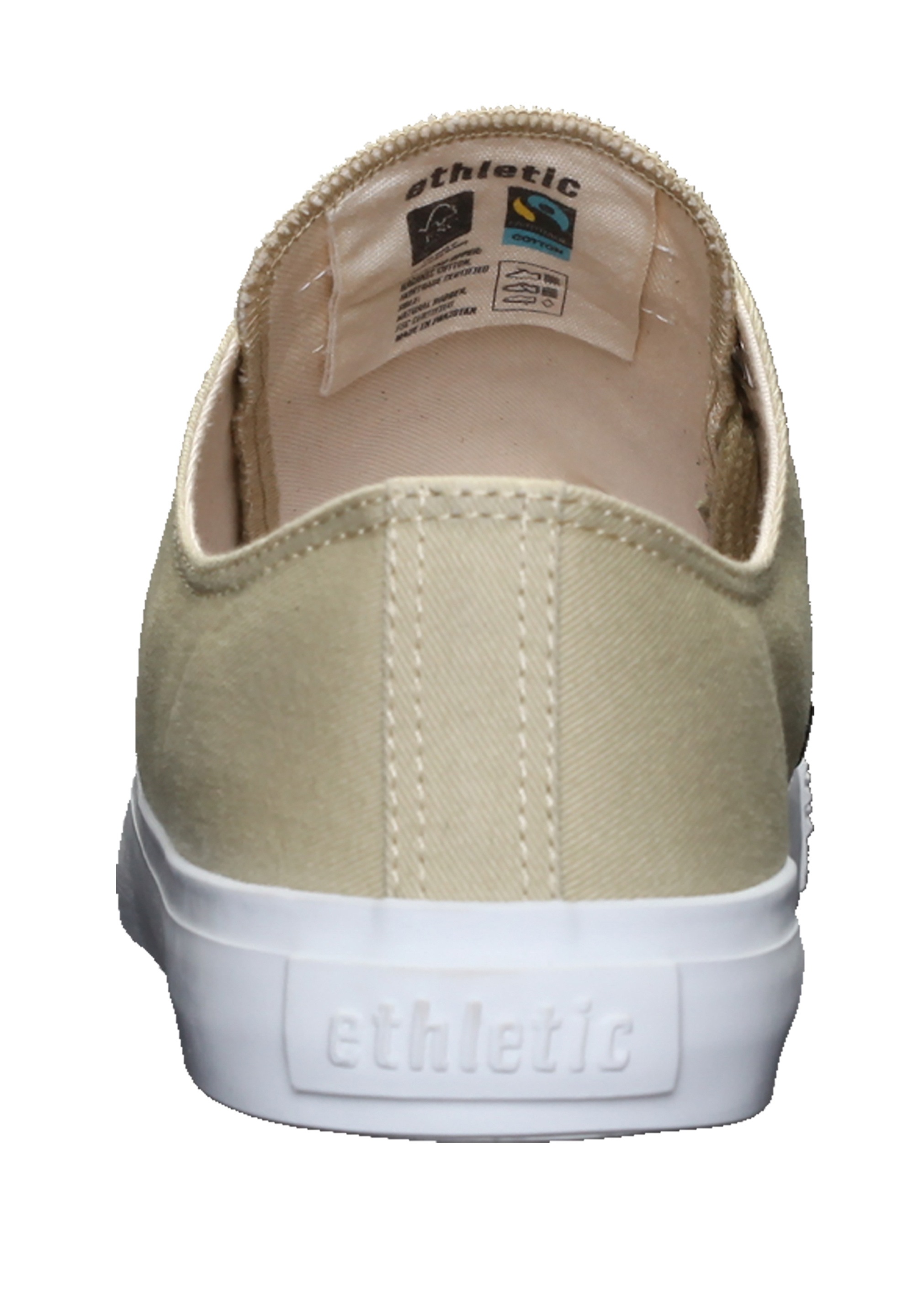 ETHLETIC Sneaker »Fair Trainer White Cap Lo Cut«, Fair / Vegan / Nachhaltig
