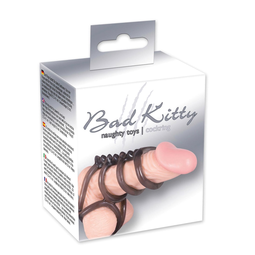 Bad Kitty Penis-Hoden-Ring »BK Cockring«
