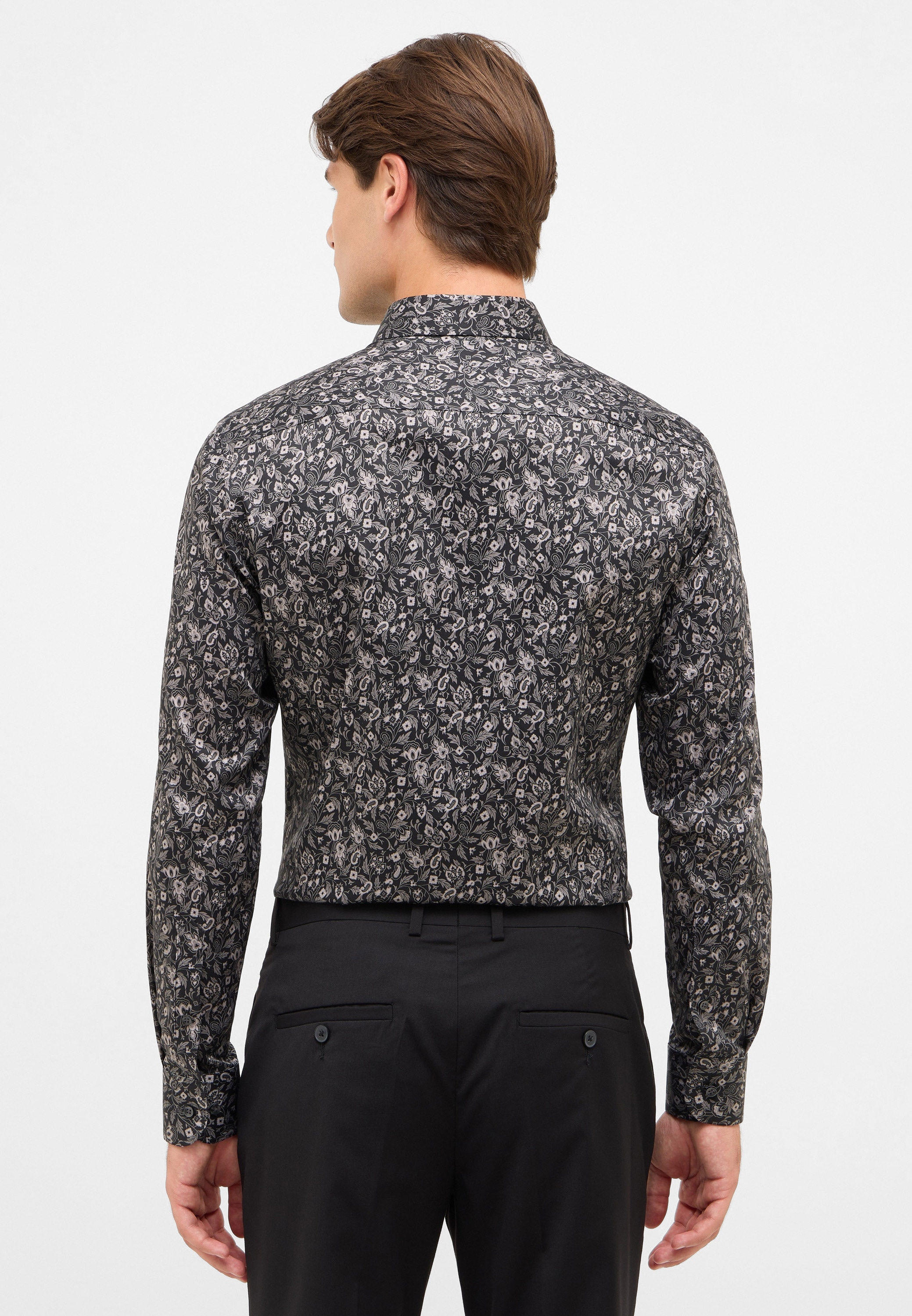Eterna Langarmhemd »SLIM FIT«, NON IRON (bügelfrei)