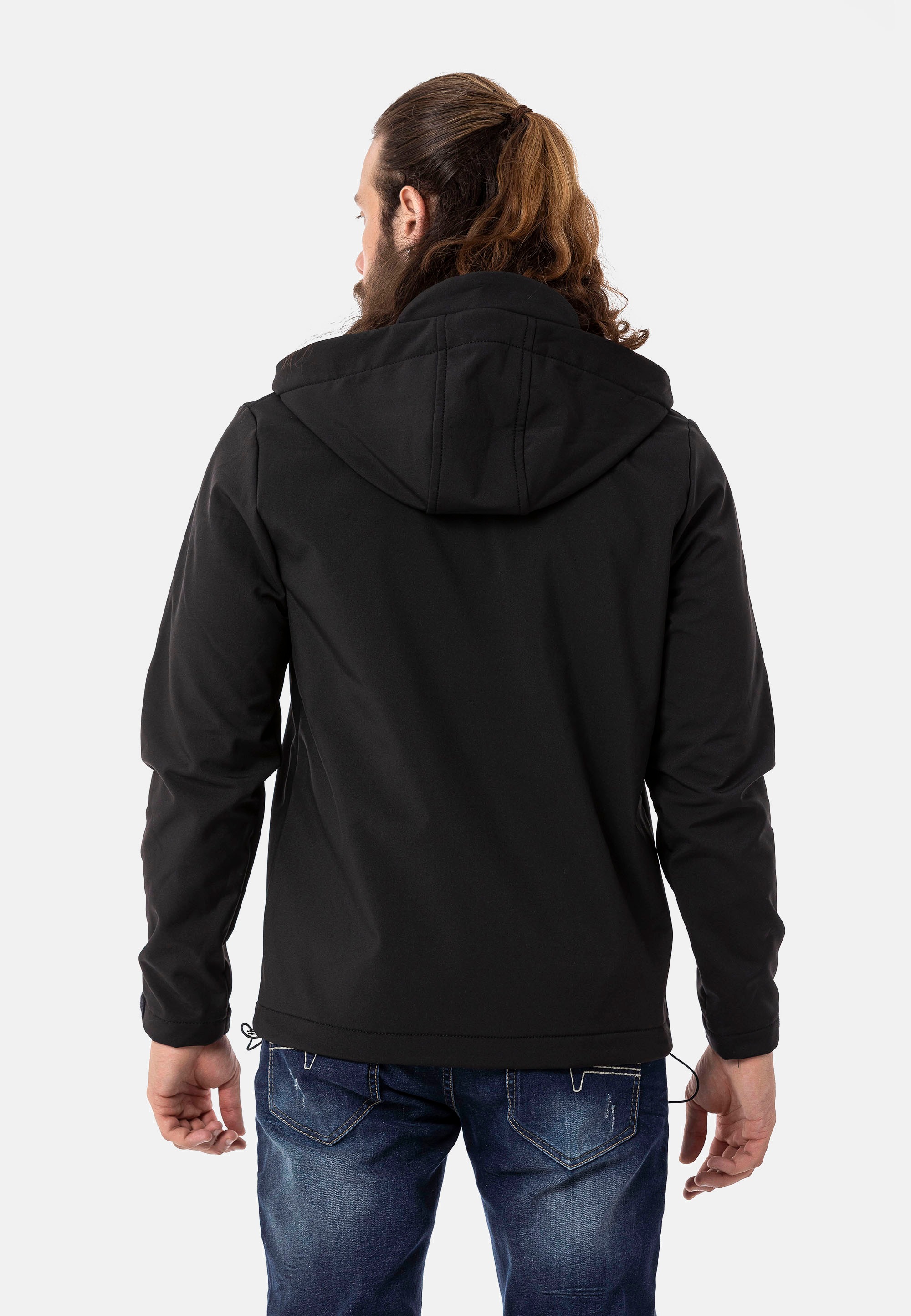 Cipo & Baxx Outdoorjacke, in sportlichem Look