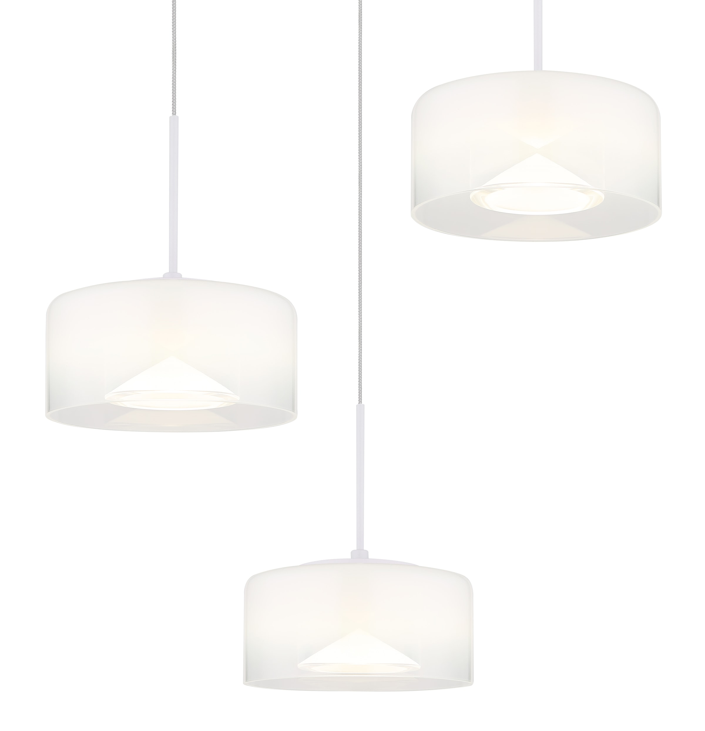 GLOBO LIGHTING LED Pendelleuchte »BELINDA«, Leuchtmittel LED-Modul | LED fest integriert, Hängelampe/Hängeleuchte/Wohnzimmer/Esstisch/elegant