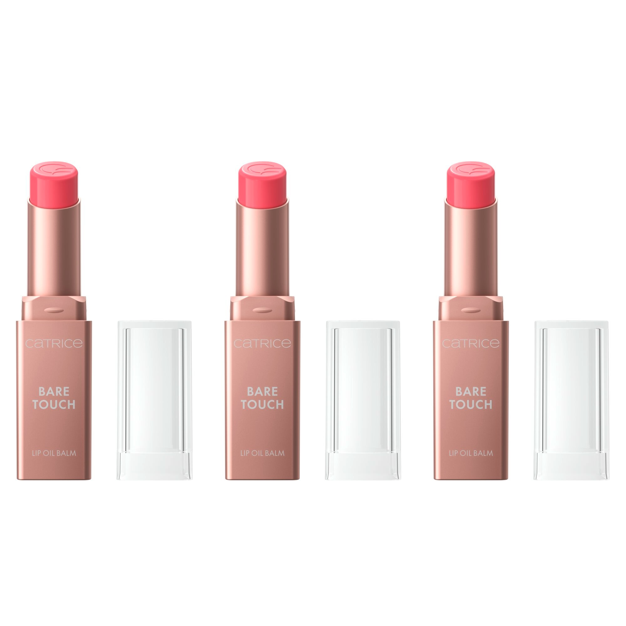 CATRICE Damen Lippenbalsam "Bare Touch Lip Oil Balm", rosa, Lippen-Kosmetika