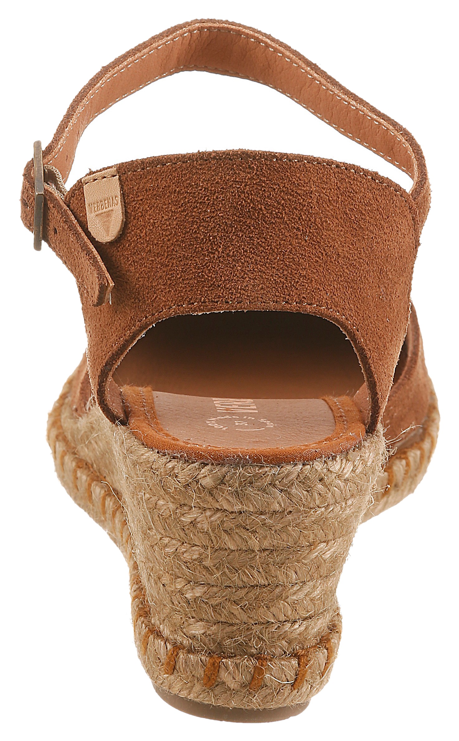 VERBENAS Slingpumps Keilsandalette, Sommerschuh, Urlaubsschuh mit Bastbesat günstig online kaufen