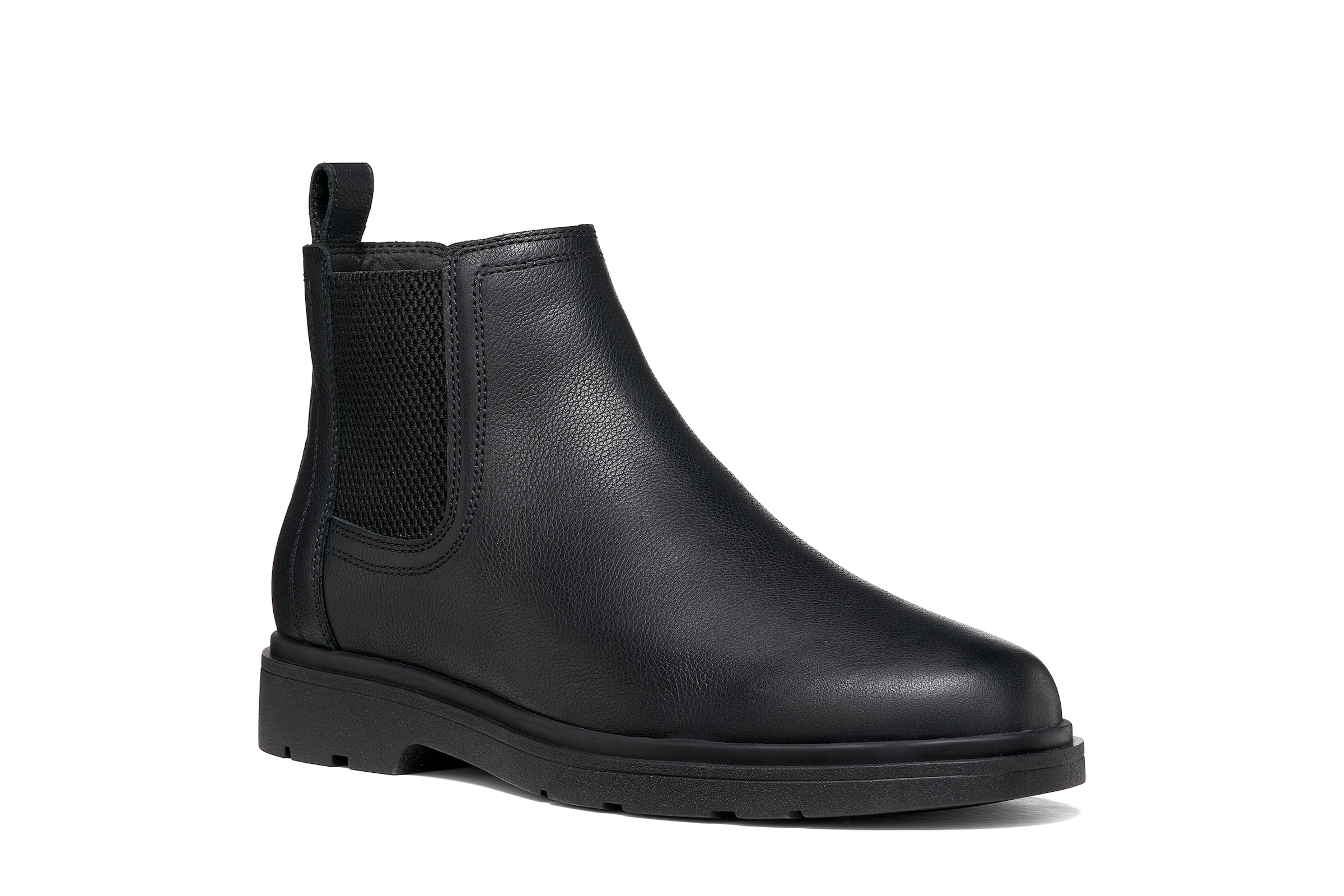 Geox Chelseaboots "U SPHERICA EC1 B" Stiefelette mit beidseitigem Stretcheinsatz