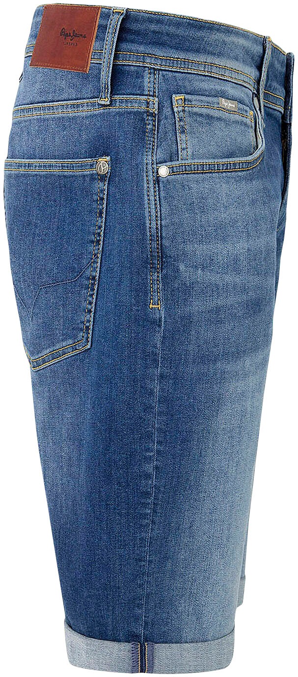 Pepe Jeans Shorts, mit Markenlabel